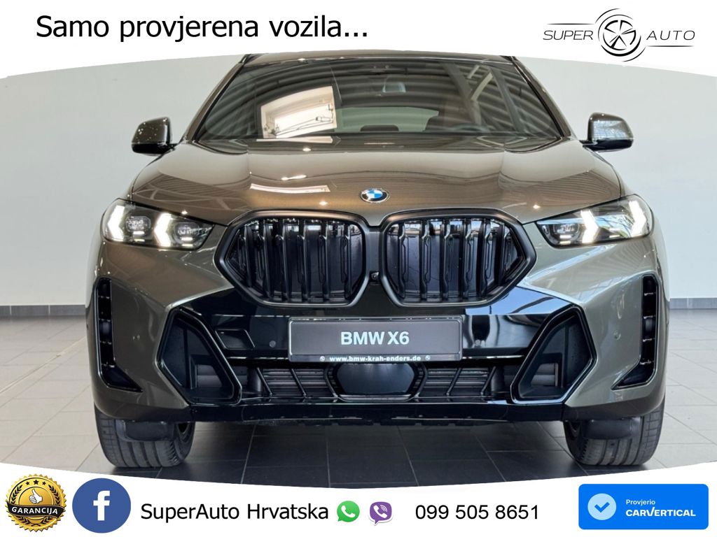 BMW X6 30d (298 KS) xDrive Steptronic M Sport LED+GR SJED+ACC