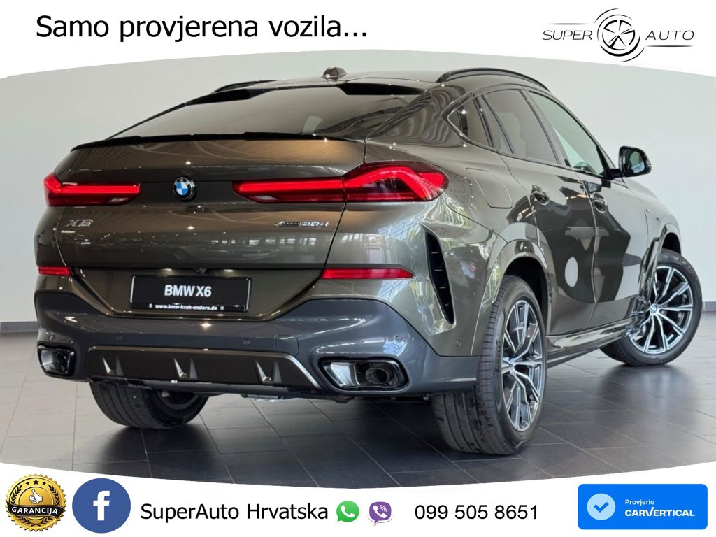 BMW X6 30d (298 KS) xDrive Steptronic M Sport LED+GR SJED+ACC