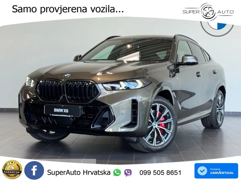 BMW X6 30d (298 KS) xDrive Steptronic M Sport LED+GR SJED+ACC