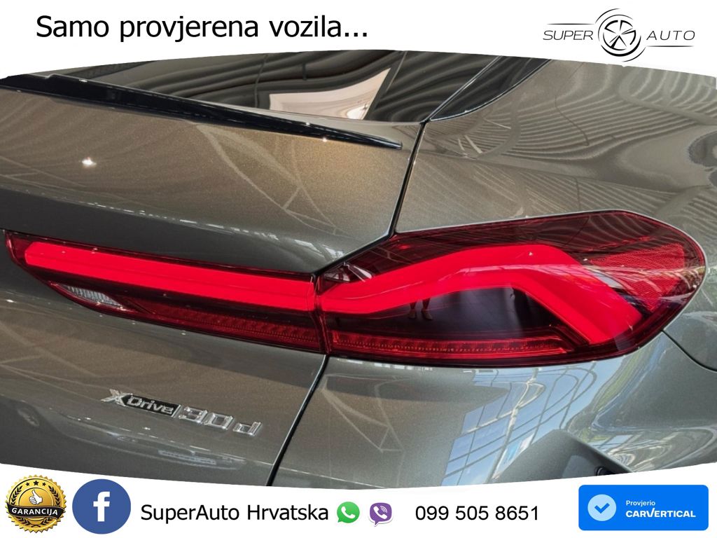 BMW X6 30d (298 KS) xDrive Steptronic M Sport LED+GR SJED+ACC
