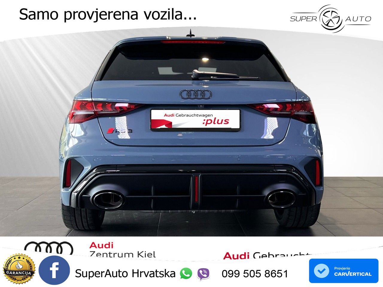 Audi RS3 Sedan 2.5 TFSI (400 KS) quattro S tronic