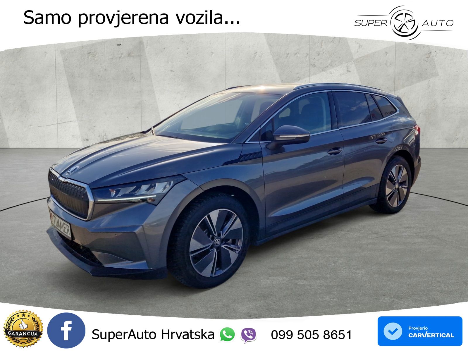 Škoda Enyaq iV 85x 82 kWh (286 KS) AWD