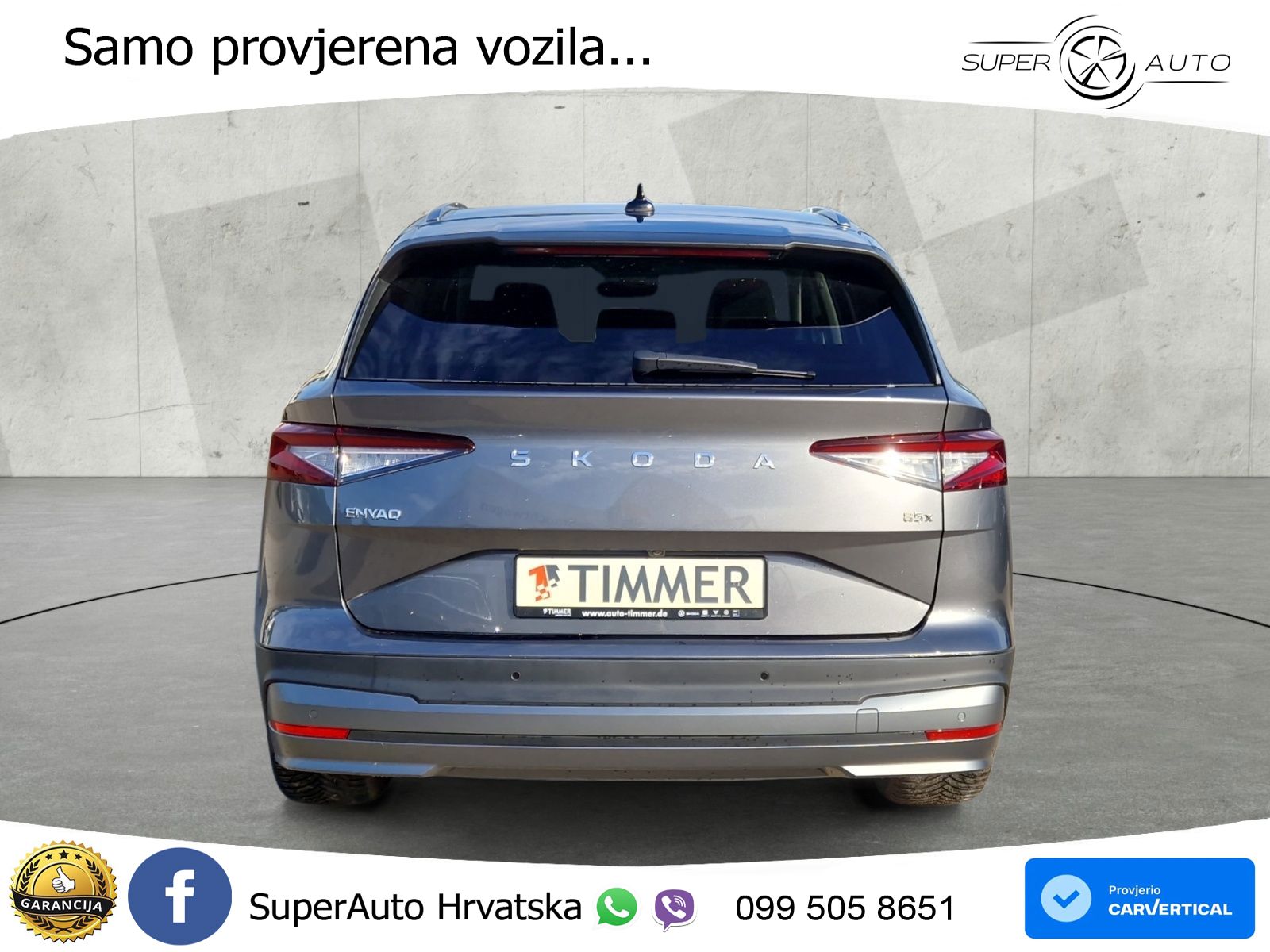 Škoda Enyaq iV 85x 82 kWh (286 KS) AWD