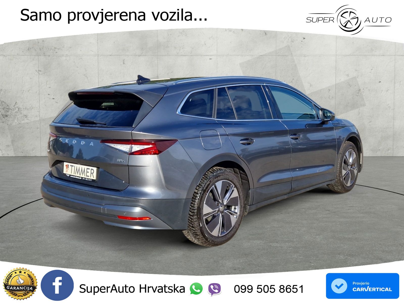 Škoda Enyaq iV 85x 82 kWh (286 KS) AWD