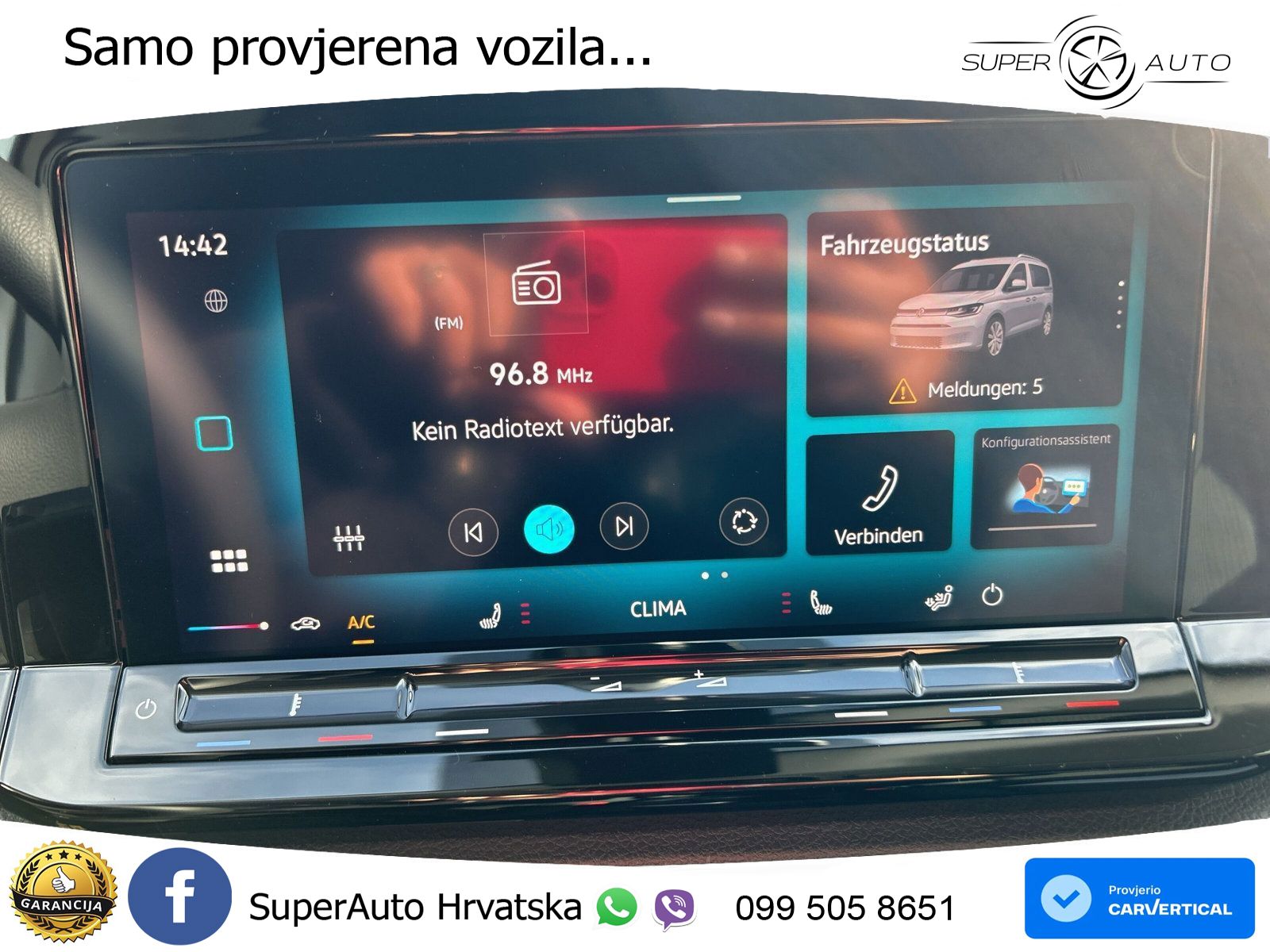 VW Caddy 116 KS