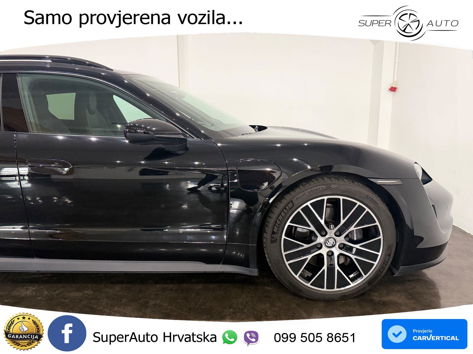 Porsche Taycan Sport Turismo Performance 79.2 kWh (408 KS)