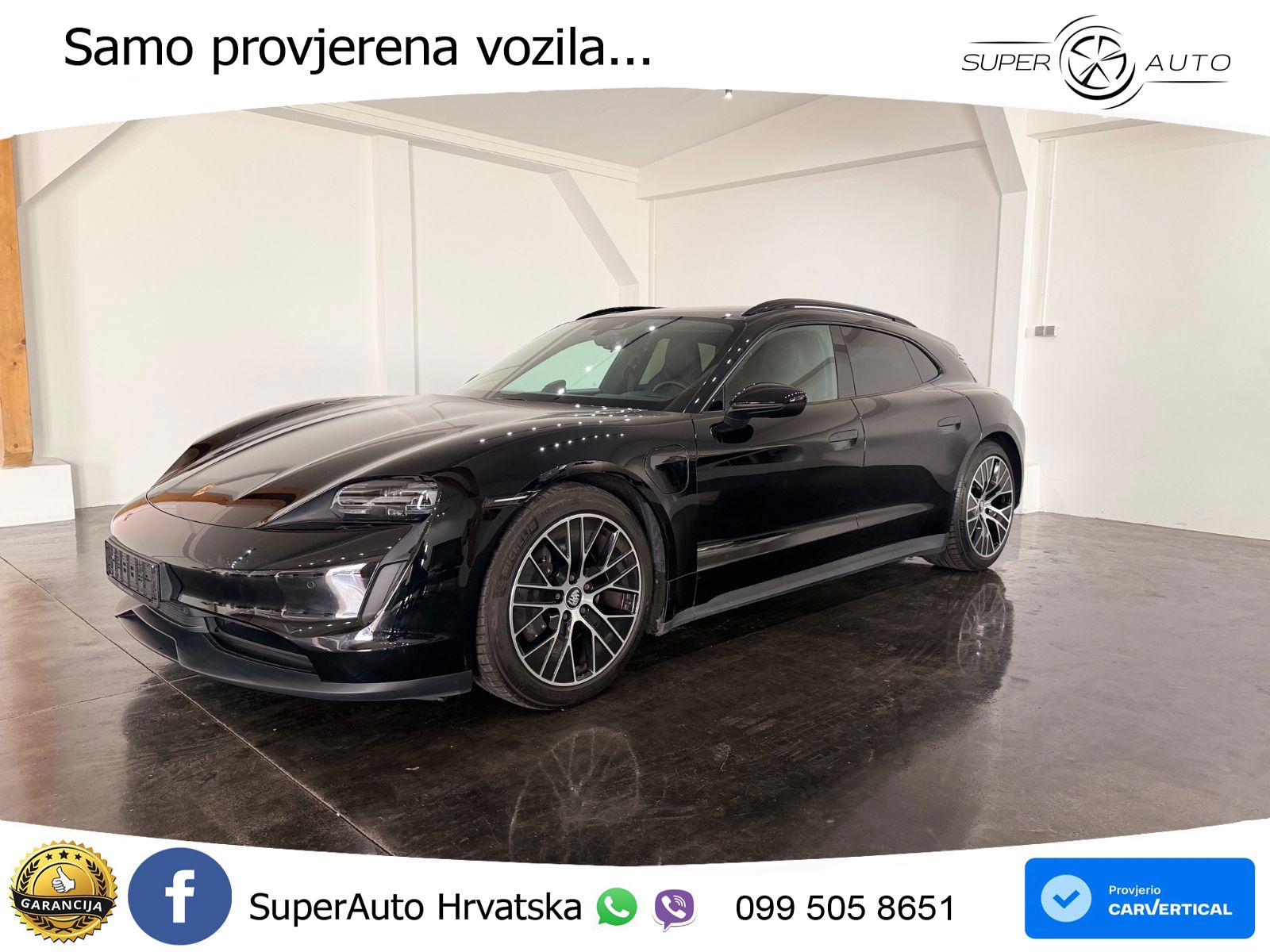 Porsche Taycan Sport Turismo Performance 79.2 kWh (408 KS)