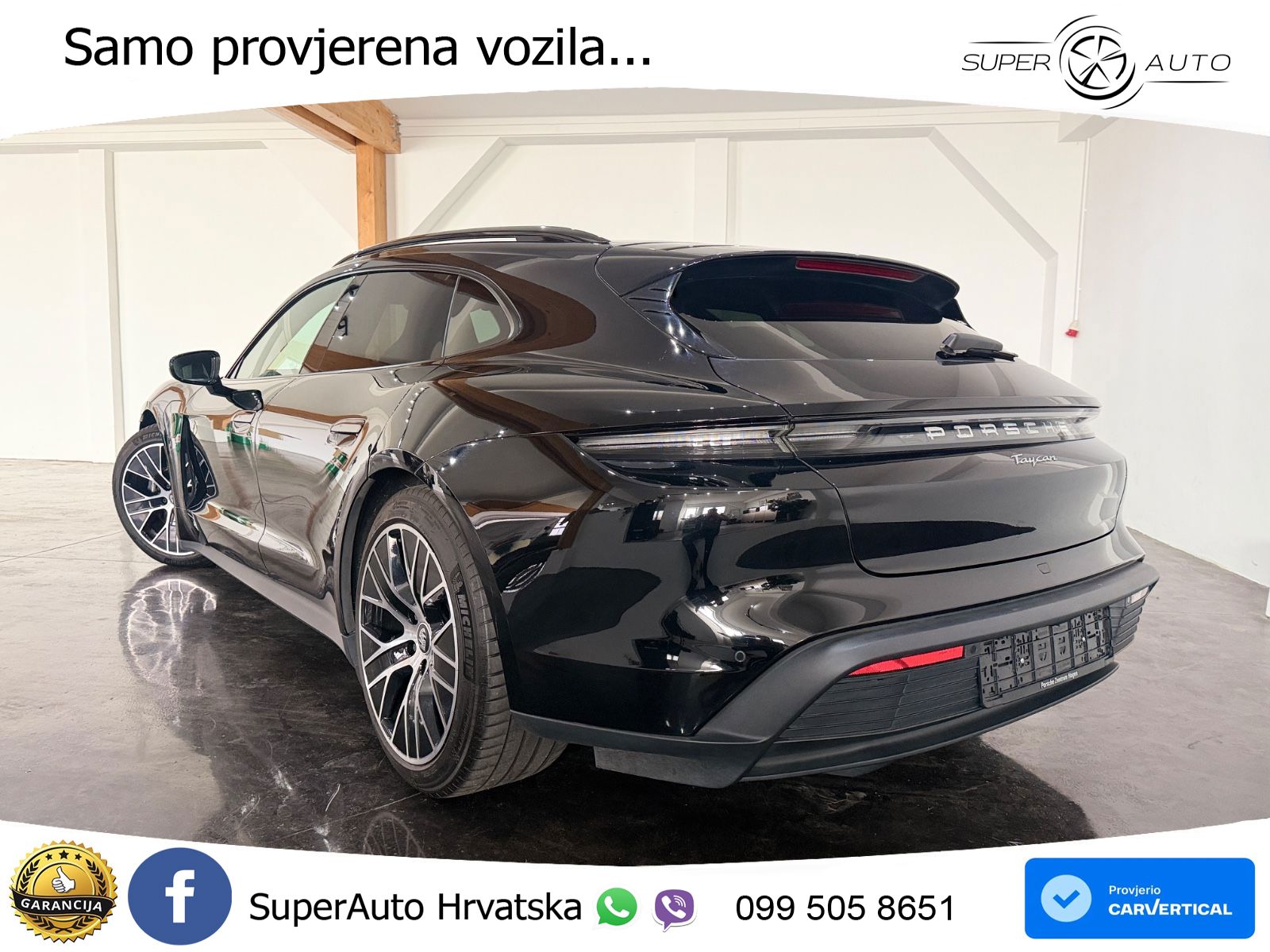 Porsche Taycan Sport Turismo Performance 79.2 kWh (408 KS)