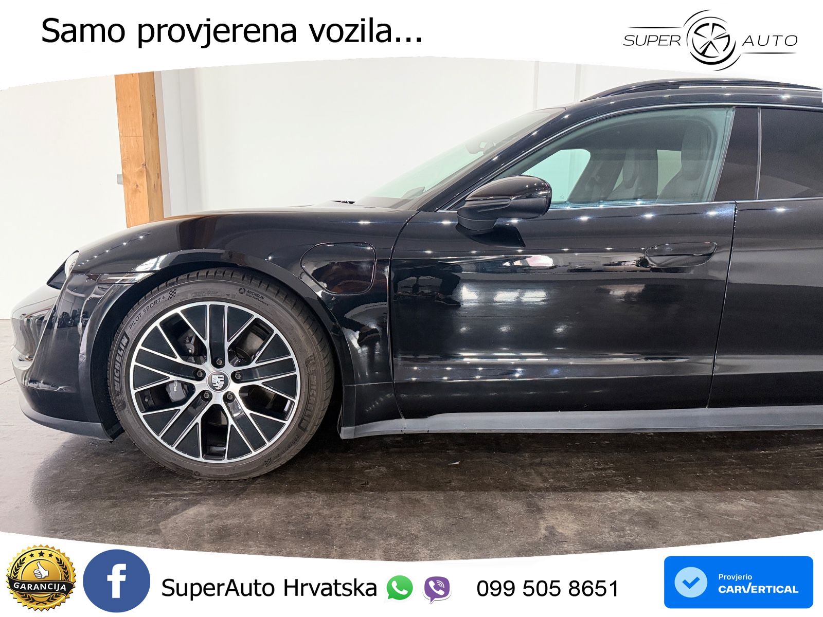 Porsche Taycan Sport Turismo Performance 79.2 kWh (408 KS)