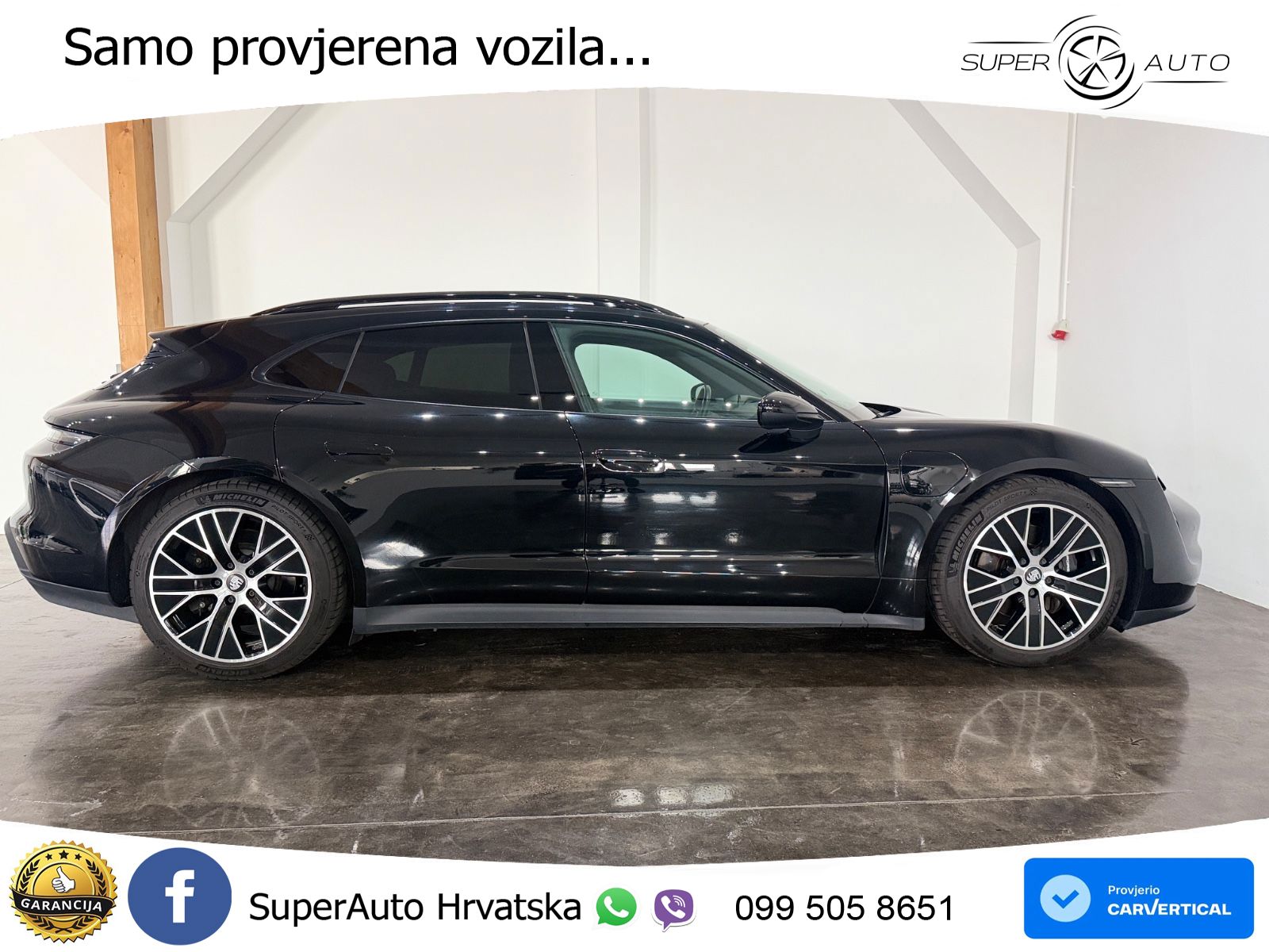 Porsche Taycan Sport Turismo Performance 79.2 kWh (408 KS)