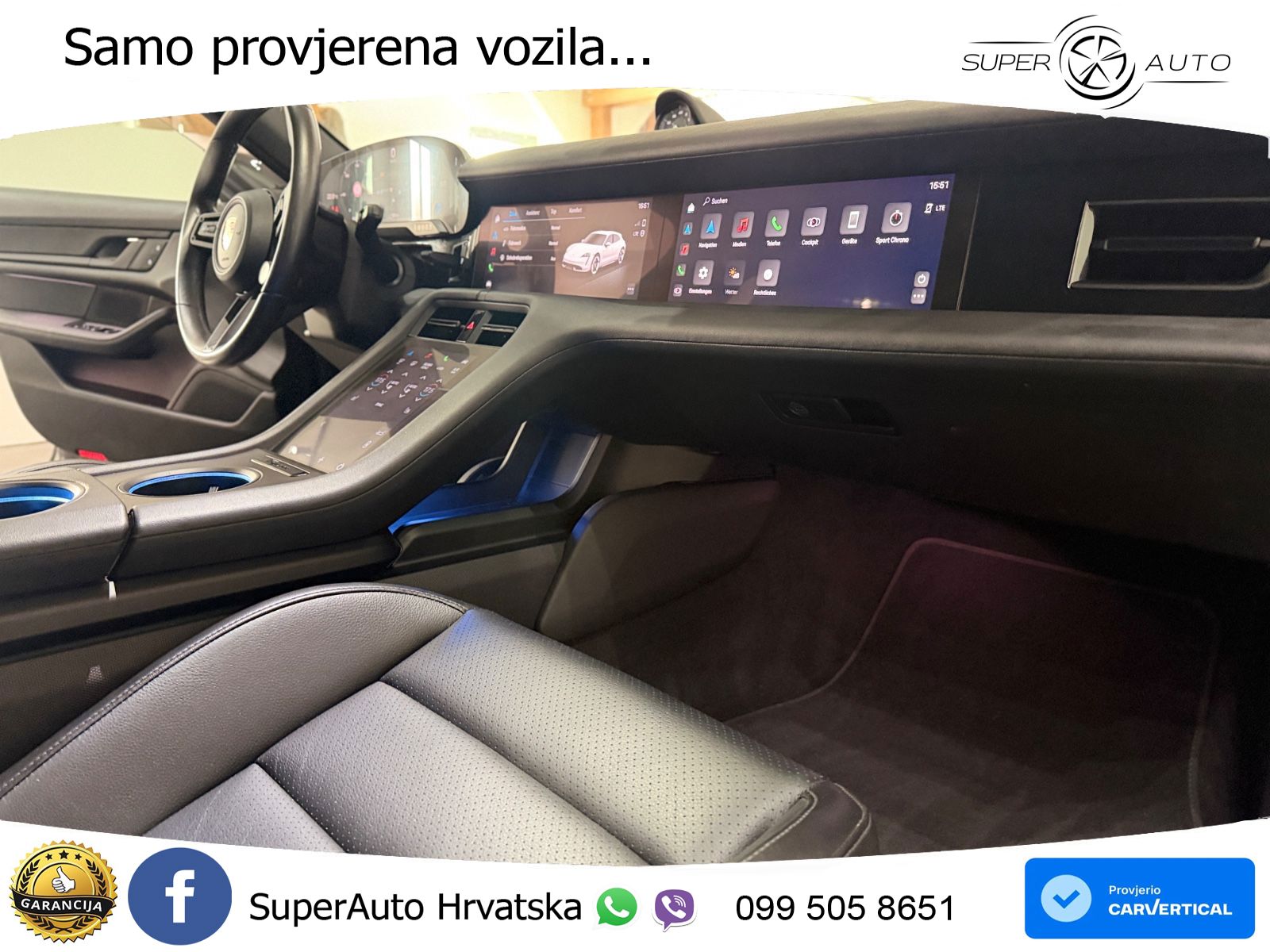 Porsche Taycan Sport Turismo Performance 79.2 kWh (408 KS)