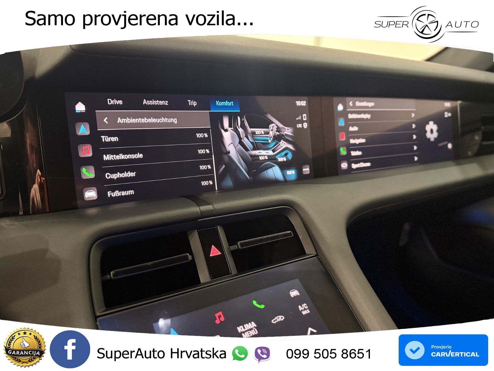 Porsche Taycan Sport Turismo Performance 79.2 kWh (408 KS)