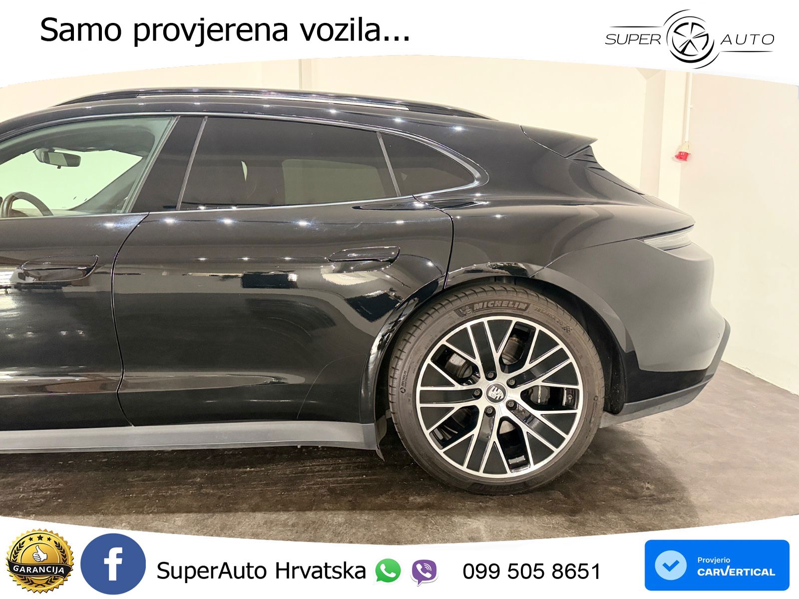 Porsche Taycan Sport Turismo Performance 79.2 kWh (408 KS)