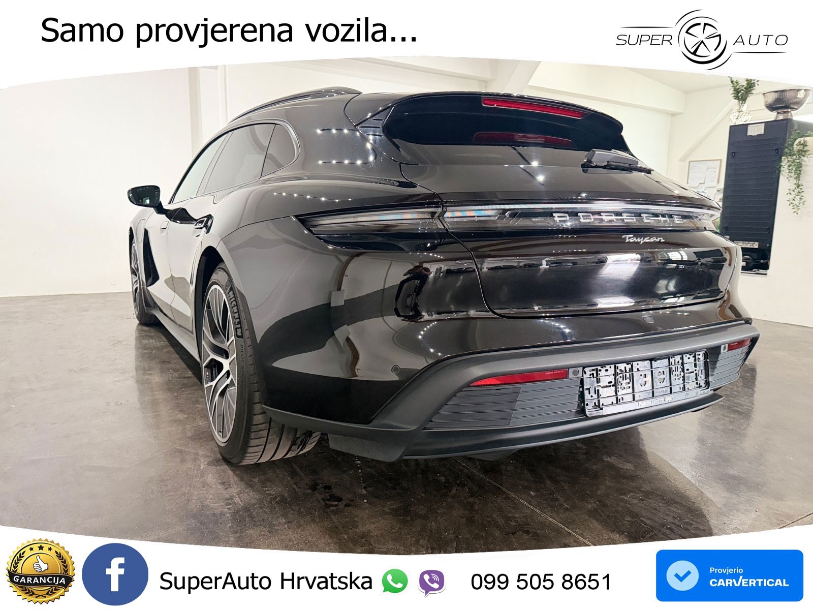 Porsche Taycan Sport Turismo Performance 79.2 kWh (408 KS)