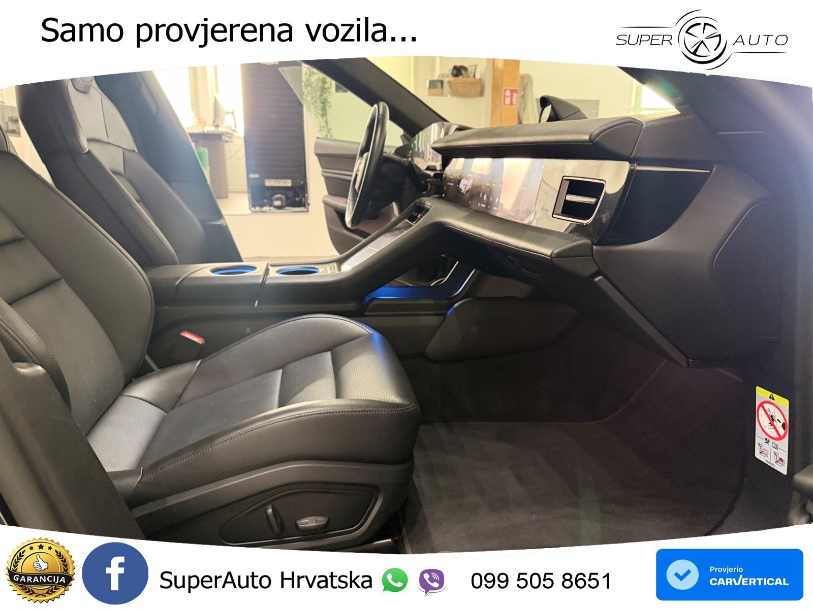 Porsche Taycan Sport Turismo Performance 79.2 kWh (408 KS)