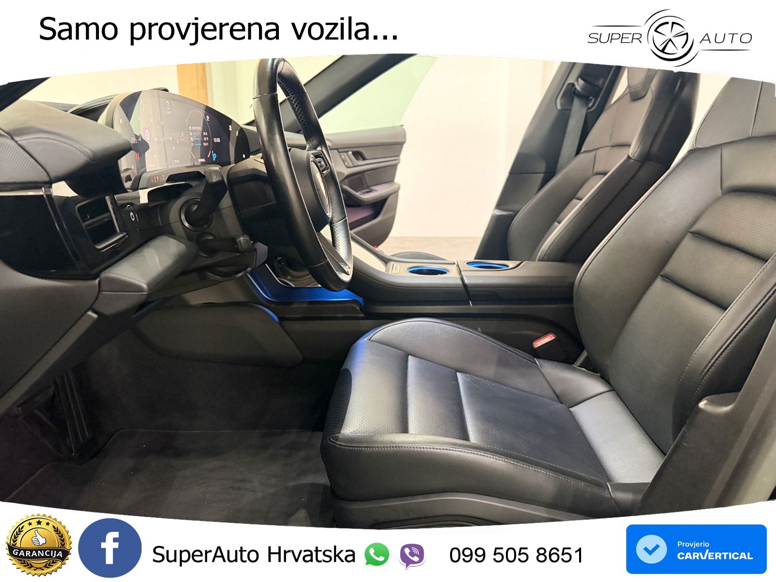 Porsche Taycan Sport Turismo Performance 79.2 kWh (408 KS)