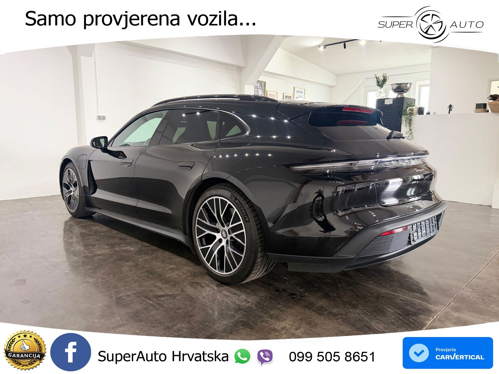 Porsche Taycan Sport Turismo Performance 79.2 kWh (408 KS)