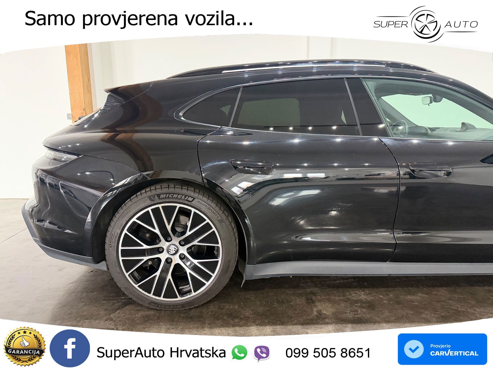 Porsche Taycan Sport Turismo Performance 79.2 kWh (408 KS)