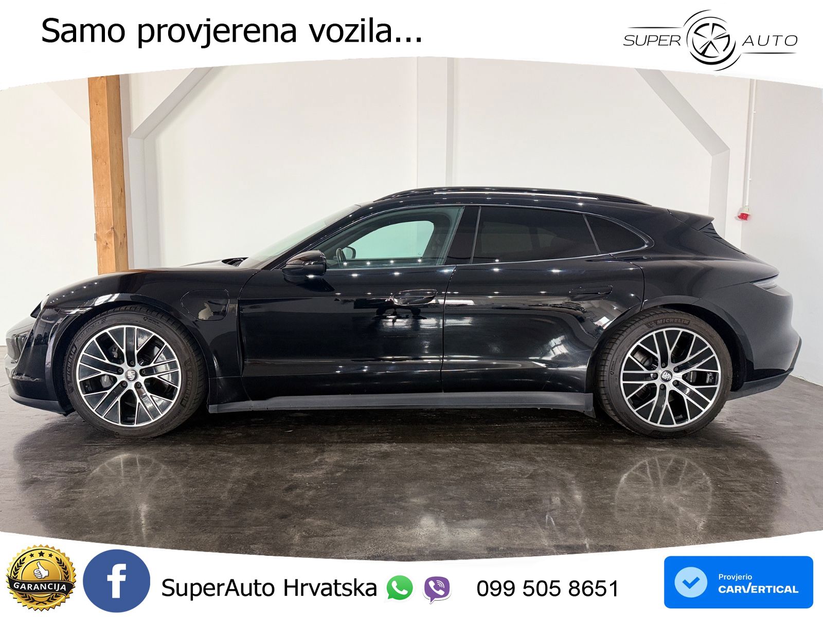 Porsche Taycan Sport Turismo Performance 79.2 kWh (408 KS)