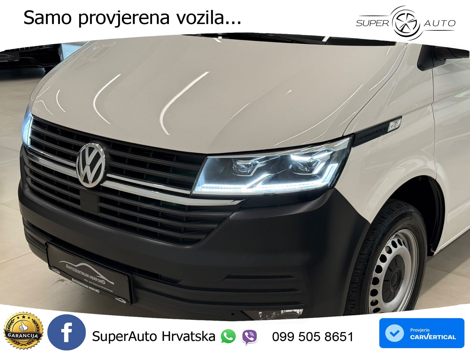 VW Transporter 150 KS LED+GR SJED+ACC