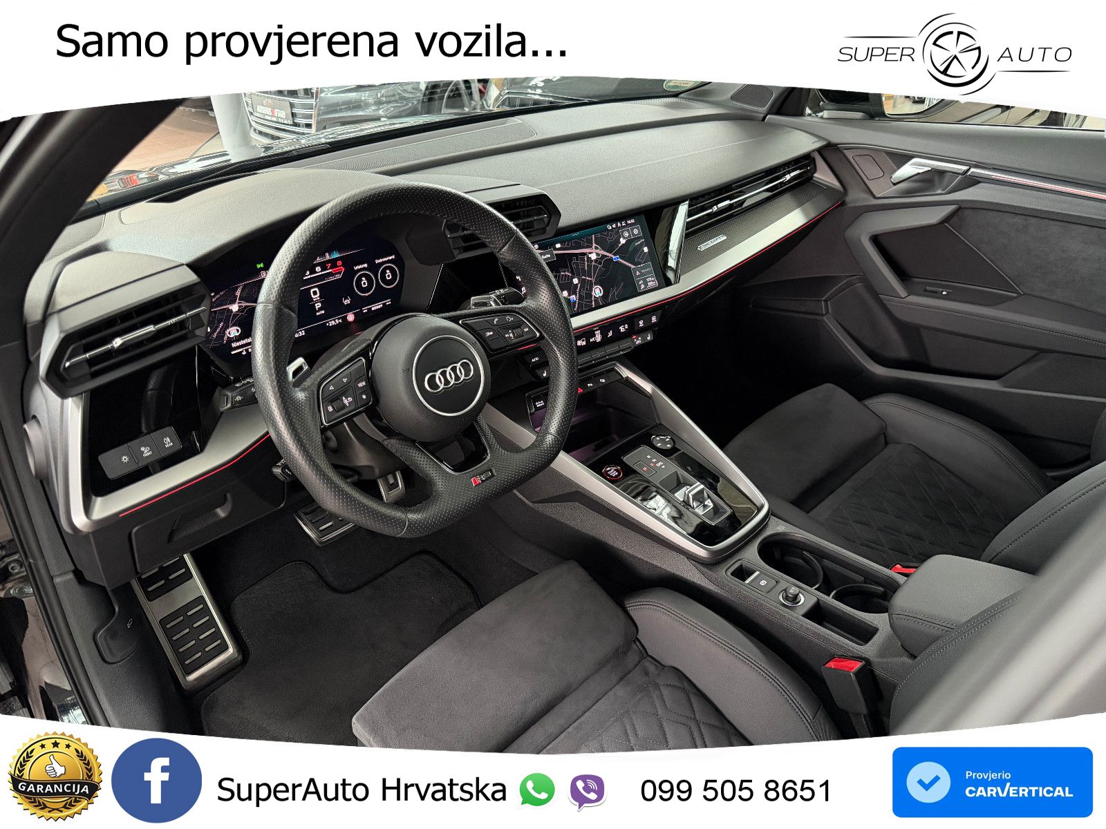 Audi RS3 Sedan 2.5 TFSI (400 KS) quattro S tronic LED+GR SJED+ACC