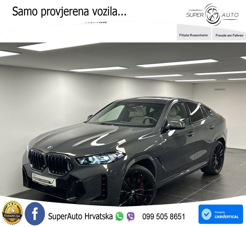 BMW X6 30d (298 KS) xDrive Steptronic LED+GR SJED+ACC