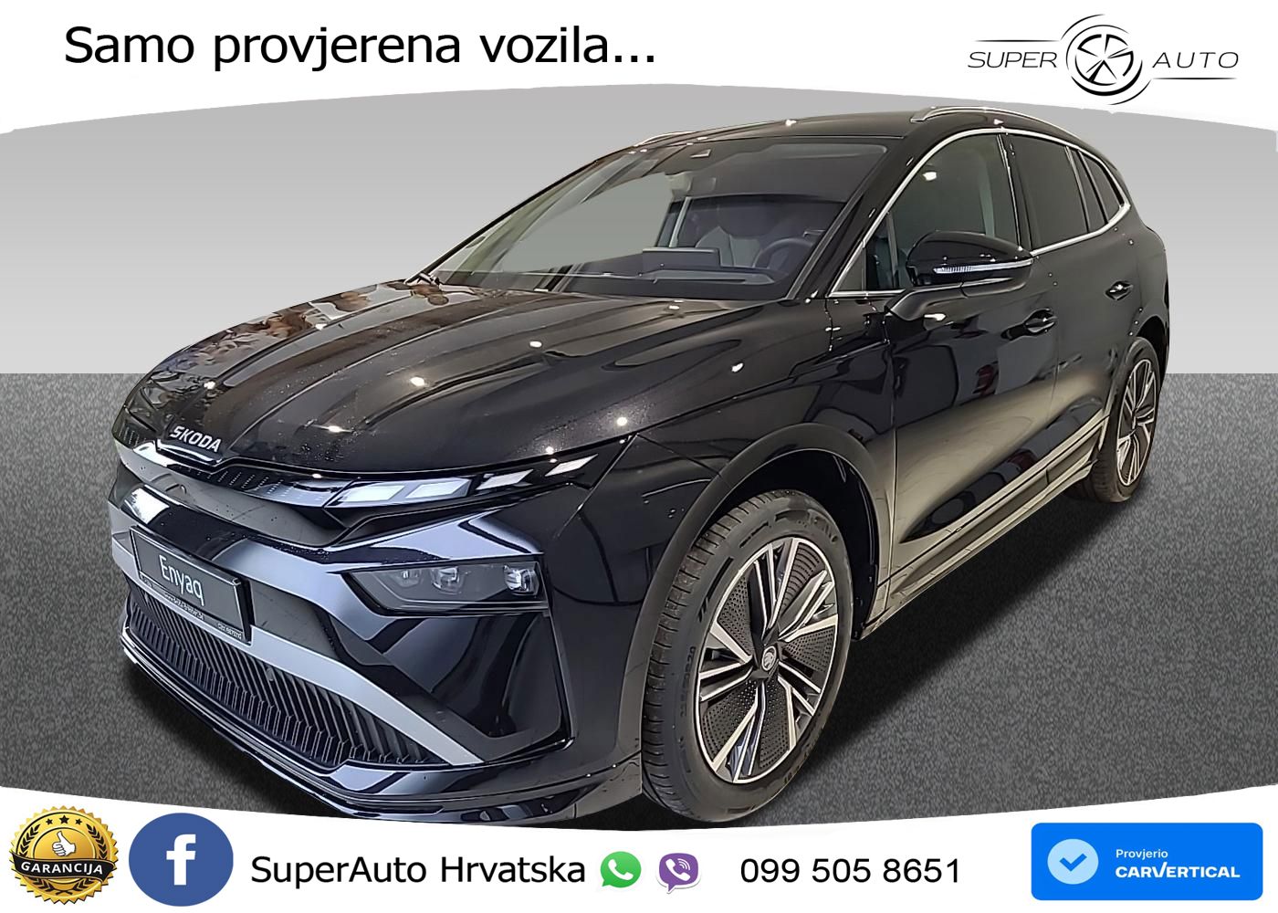 Škoda Enyaq 85 82 kWh (286 KS) LED+GR SJED+ACC