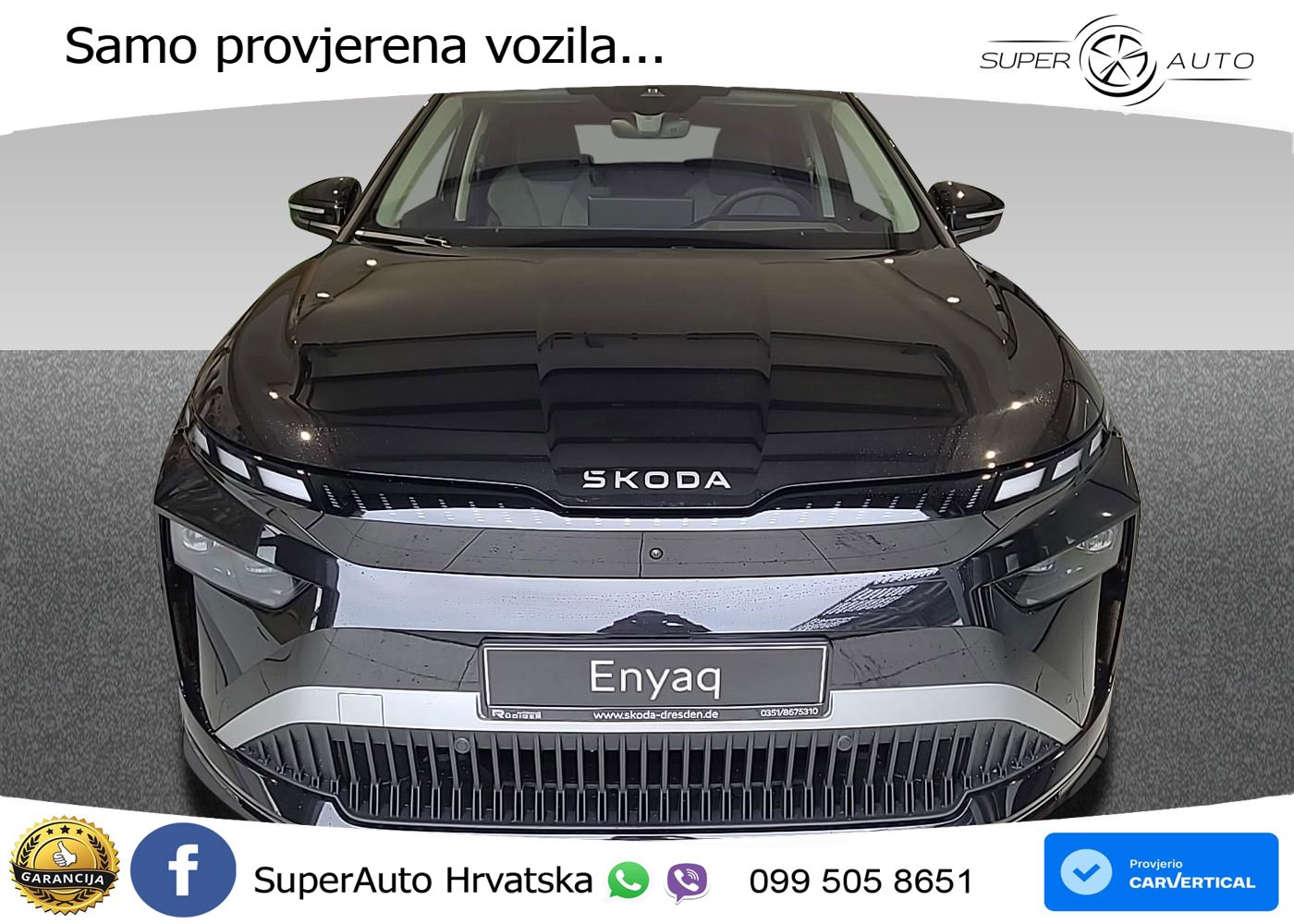 Škoda Enyaq 85 82 kWh (286 KS) LED+GR SJED+ACC