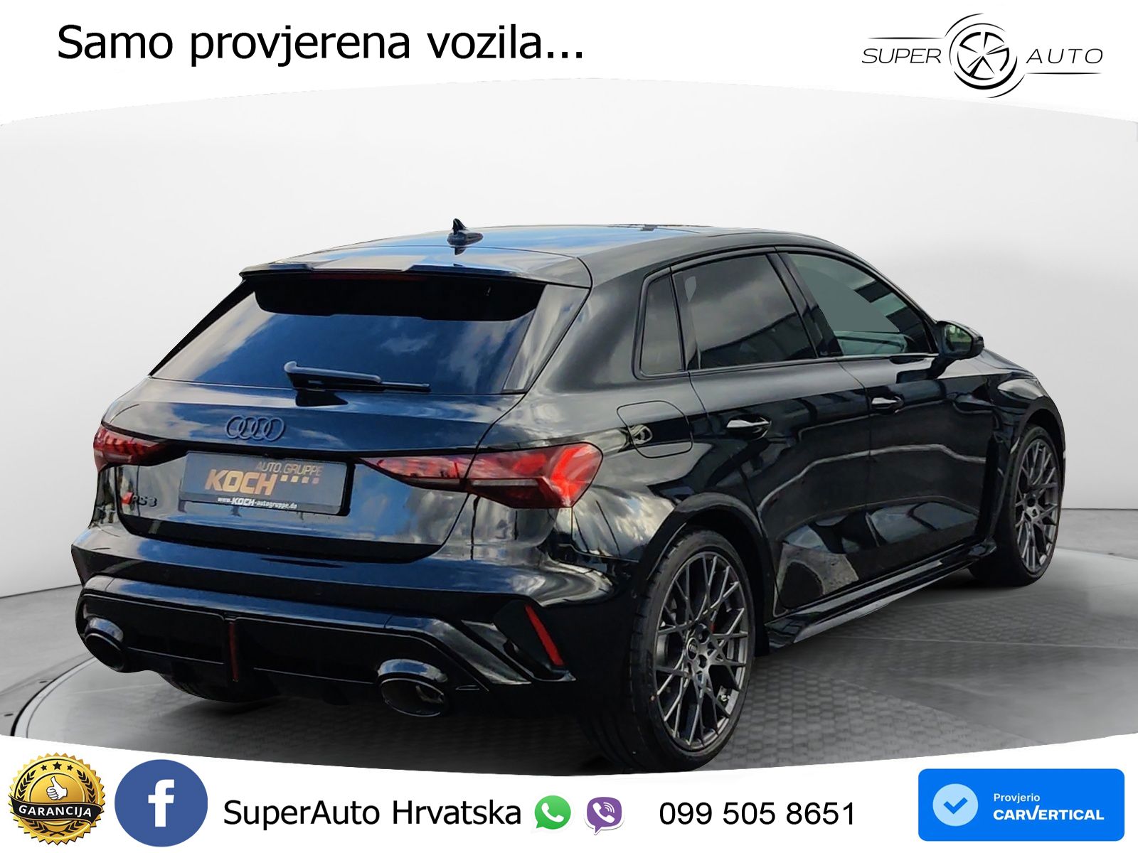 Audi RS3 Sportback 2.5 TFSI (400 KS) quattro S tronic LED+GR SJED+ACC