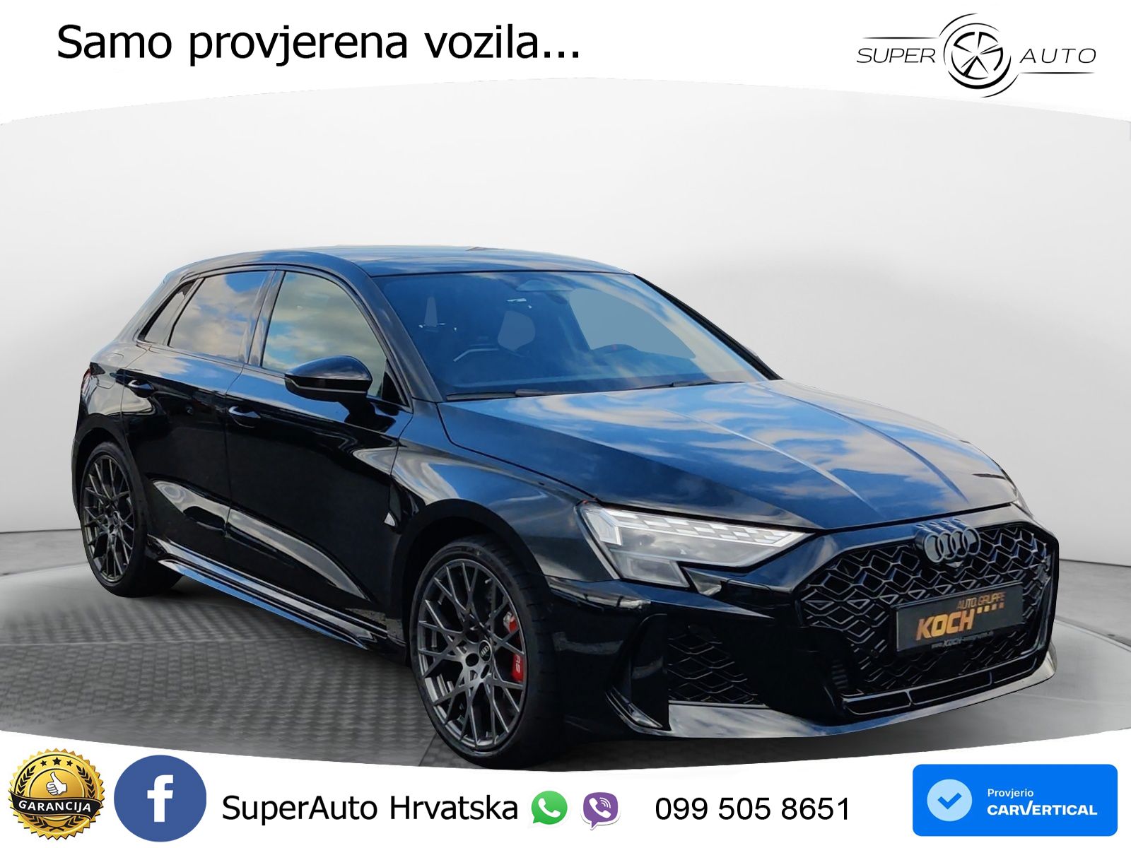 Audi RS3 Sportback 2.5 TFSI (400 KS) quattro S tronic LED+GR SJED+ACC