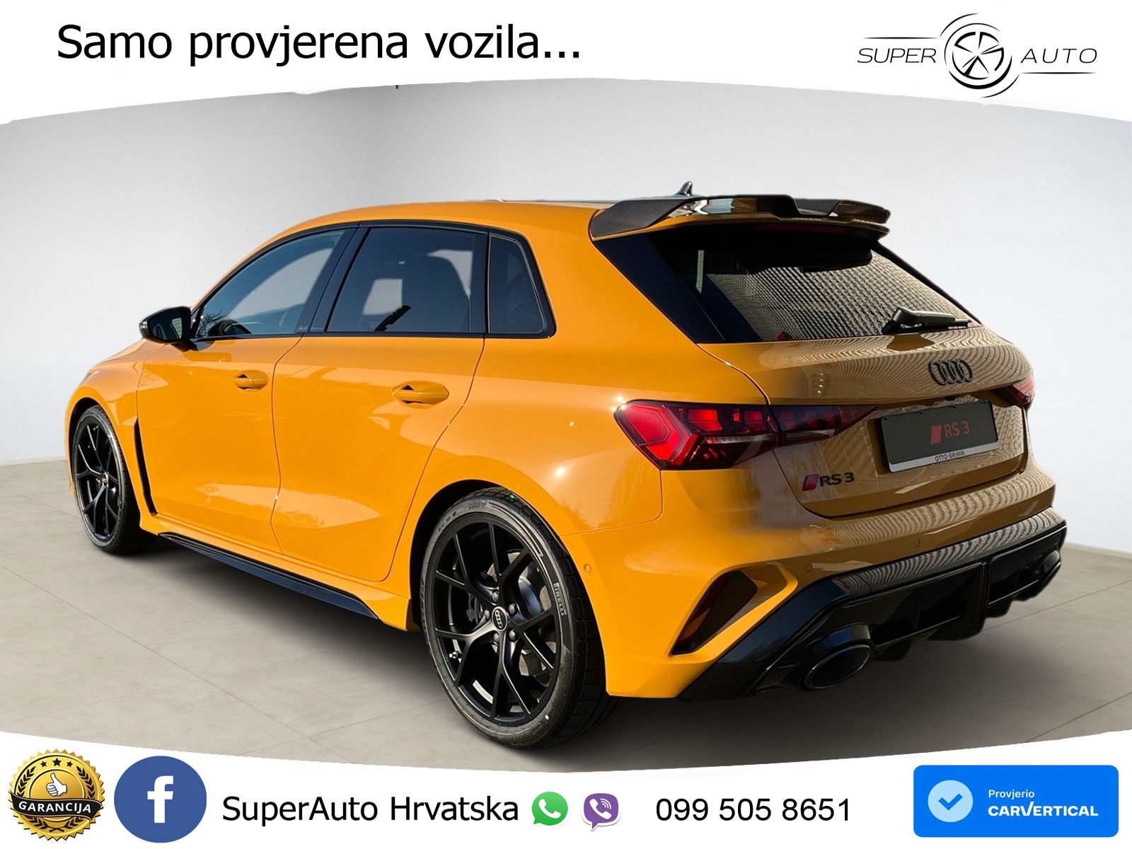 Audi RS3 Sedan 2.5 TFSI (400 KS) quattro S tronic LED+GR SJED+ACC