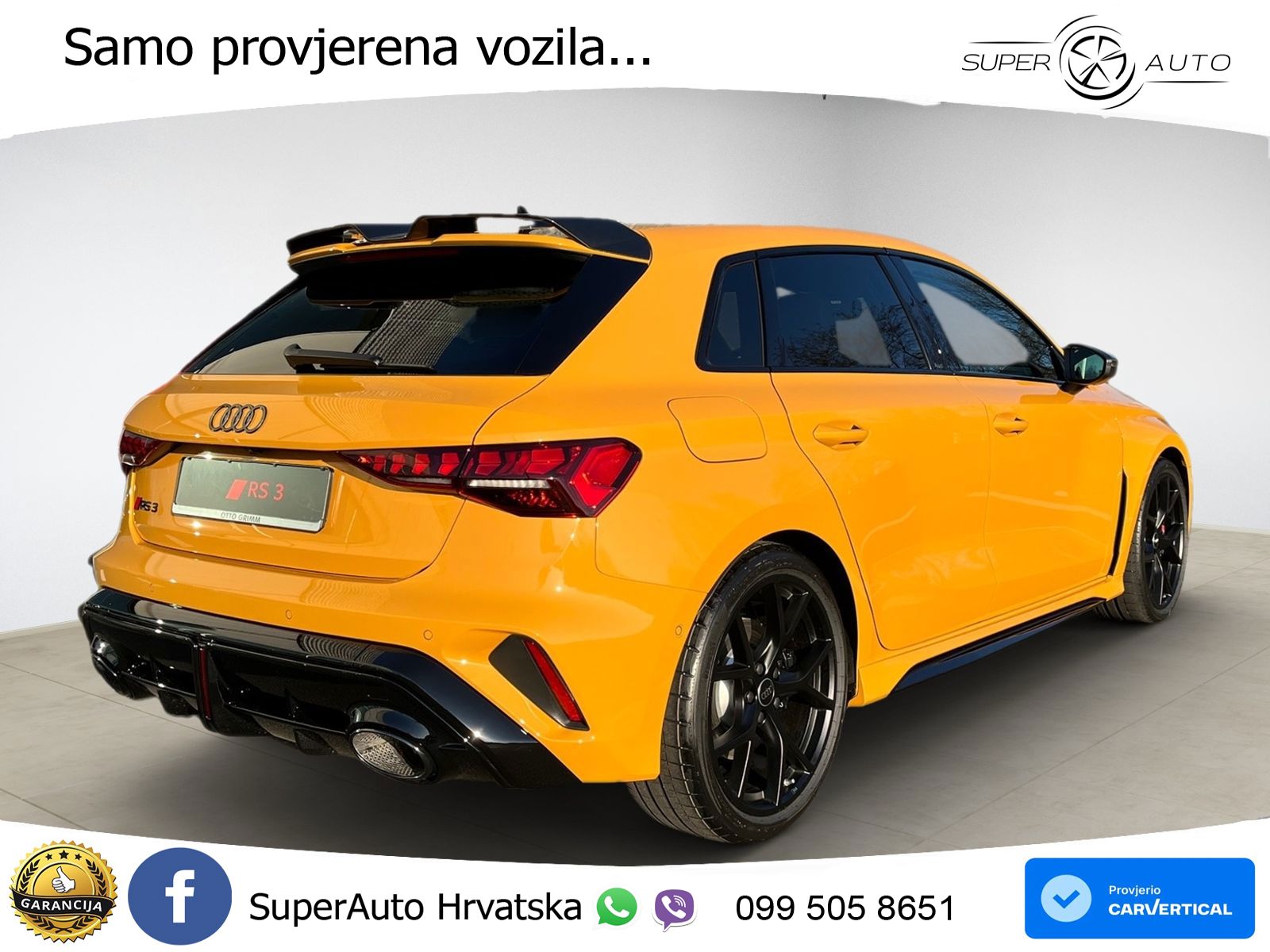 Audi RS3 Sedan 2.5 TFSI (400 KS) quattro S tronic LED+GR SJED+ACC