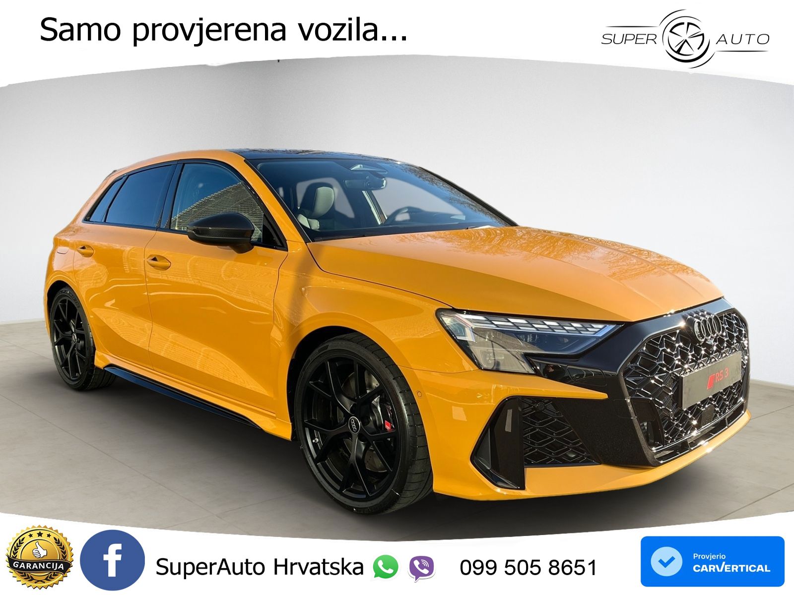 Audi RS3 Sedan 2.5 TFSI (400 KS) quattro S tronic LED+GR SJED+ACC