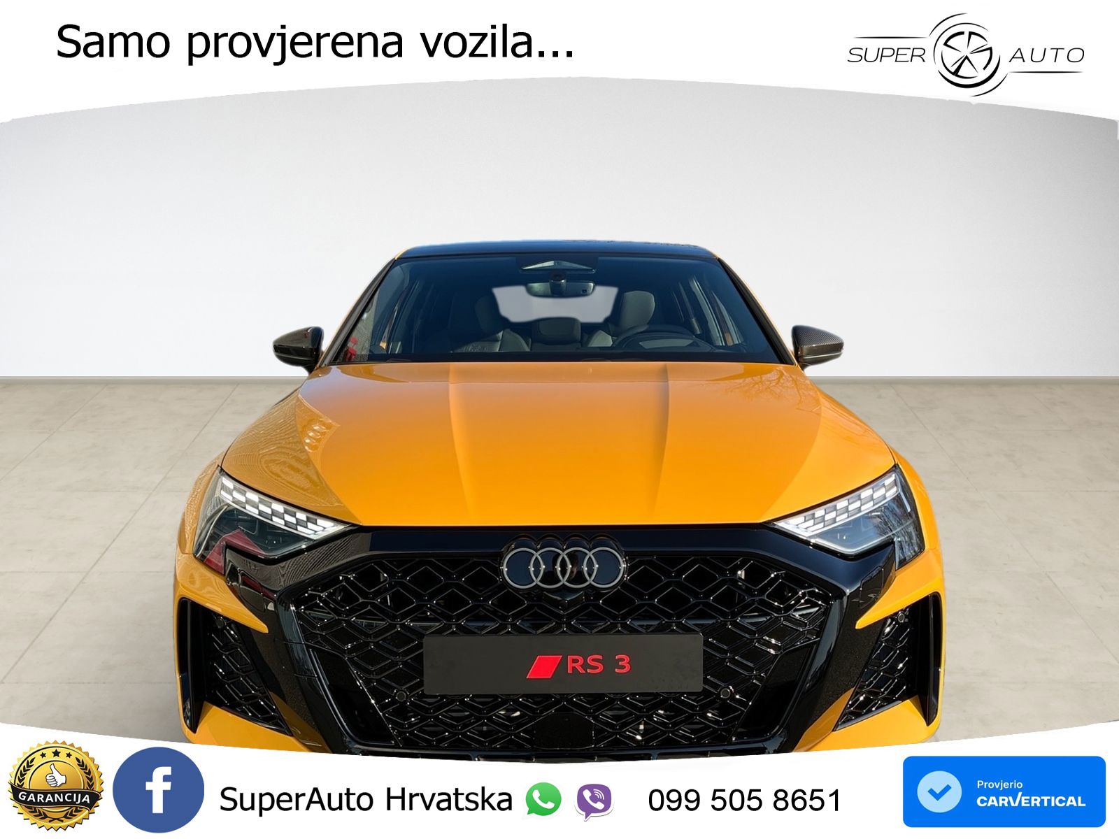 Audi RS3 Sedan 2.5 TFSI (400 KS) quattro S tronic LED+GR SJED+ACC