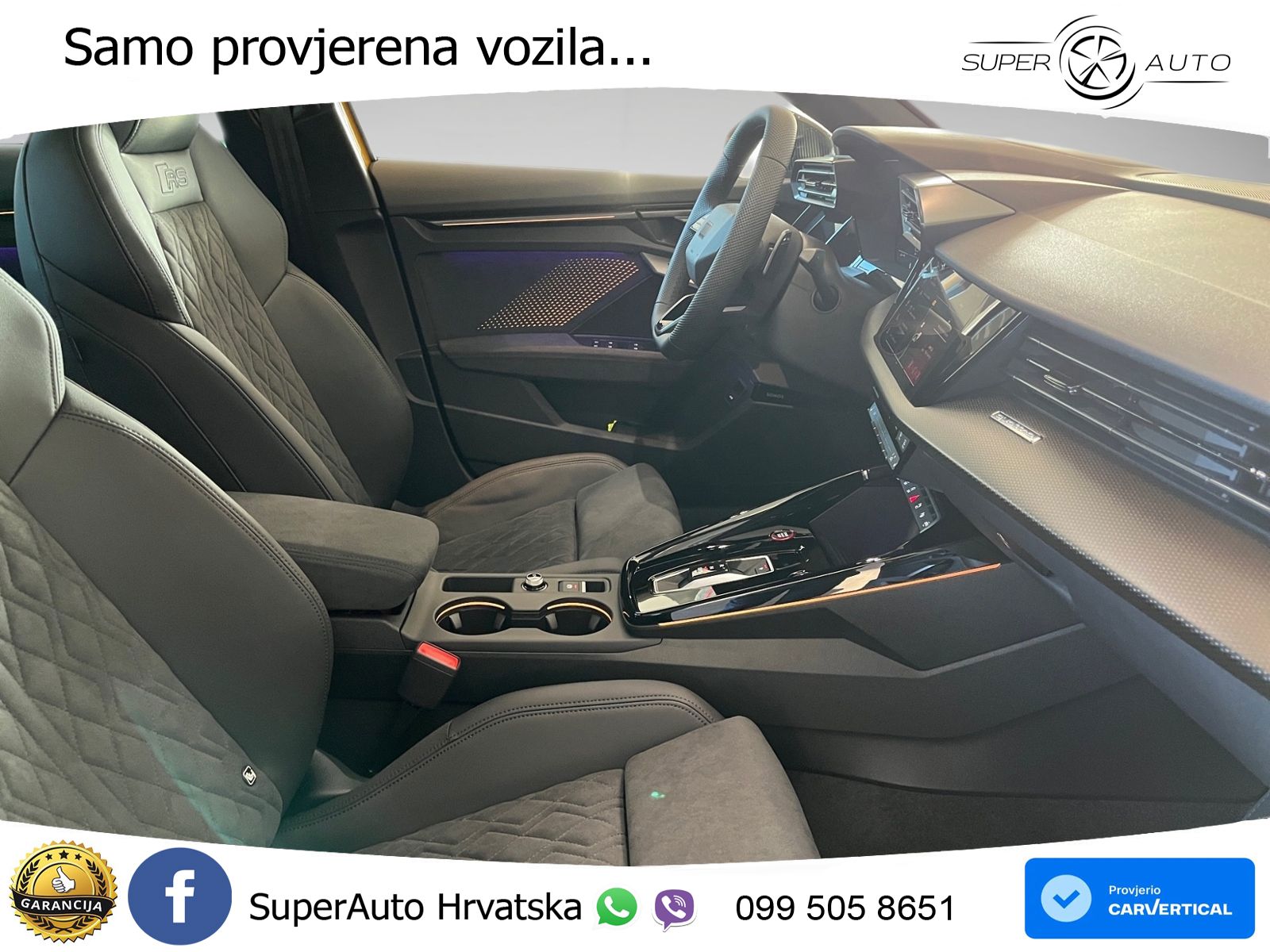Audi RS3 Sedan 2.5 TFSI (400 KS) quattro S tronic LED+GR SJED+ACC
