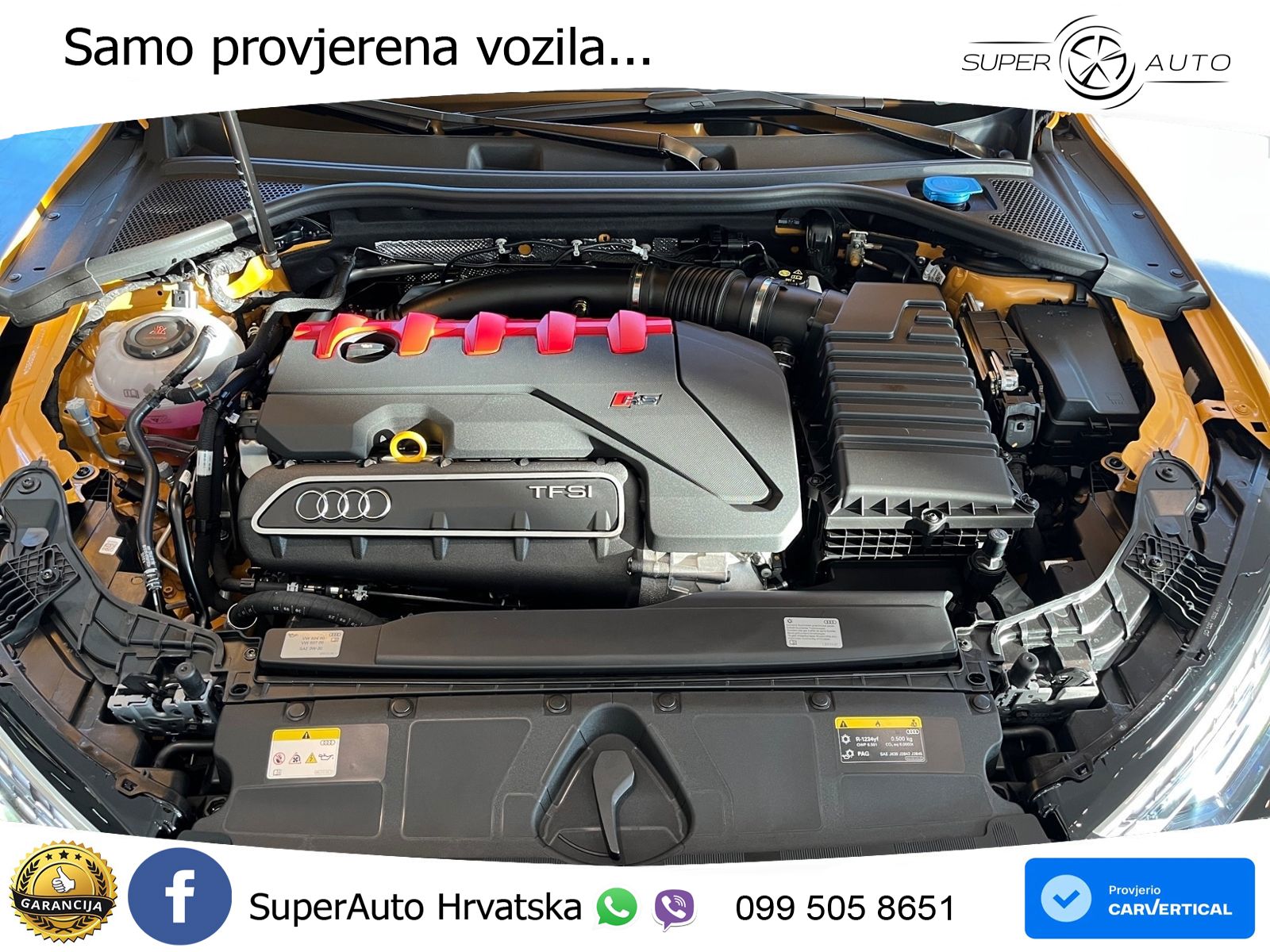 Audi RS3 Sedan 2.5 TFSI (400 KS) quattro S tronic LED+GR SJED+ACC