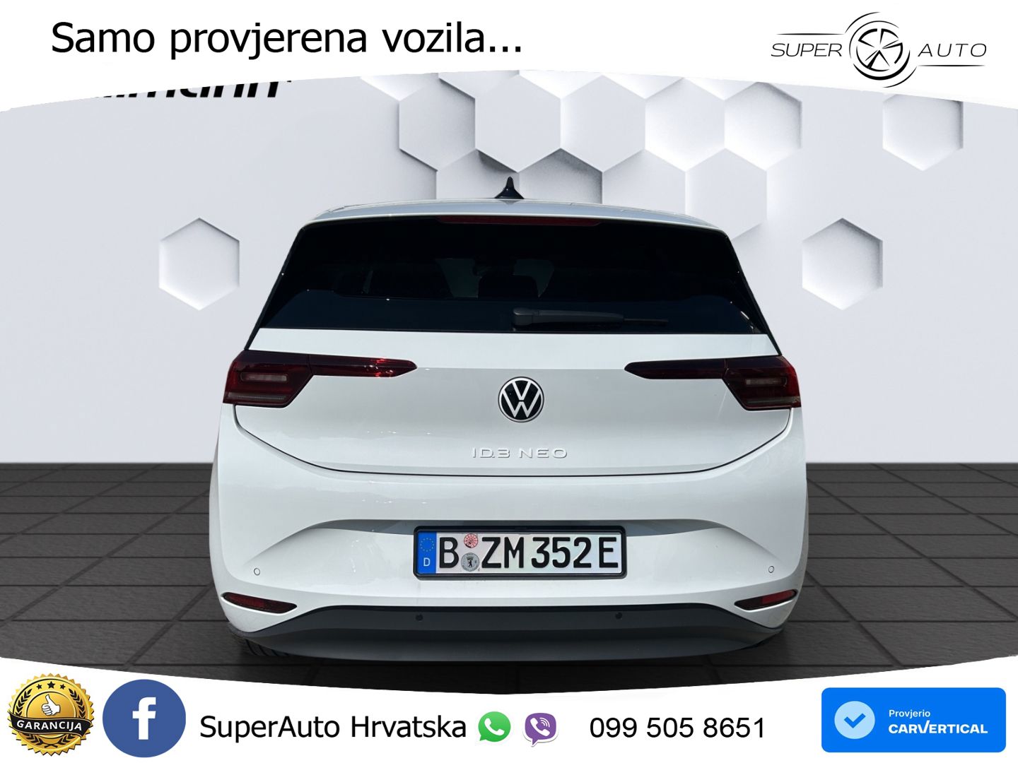 Volkswagen ID.3 79 kWh (231 KS) LED+GR SJED+ACC