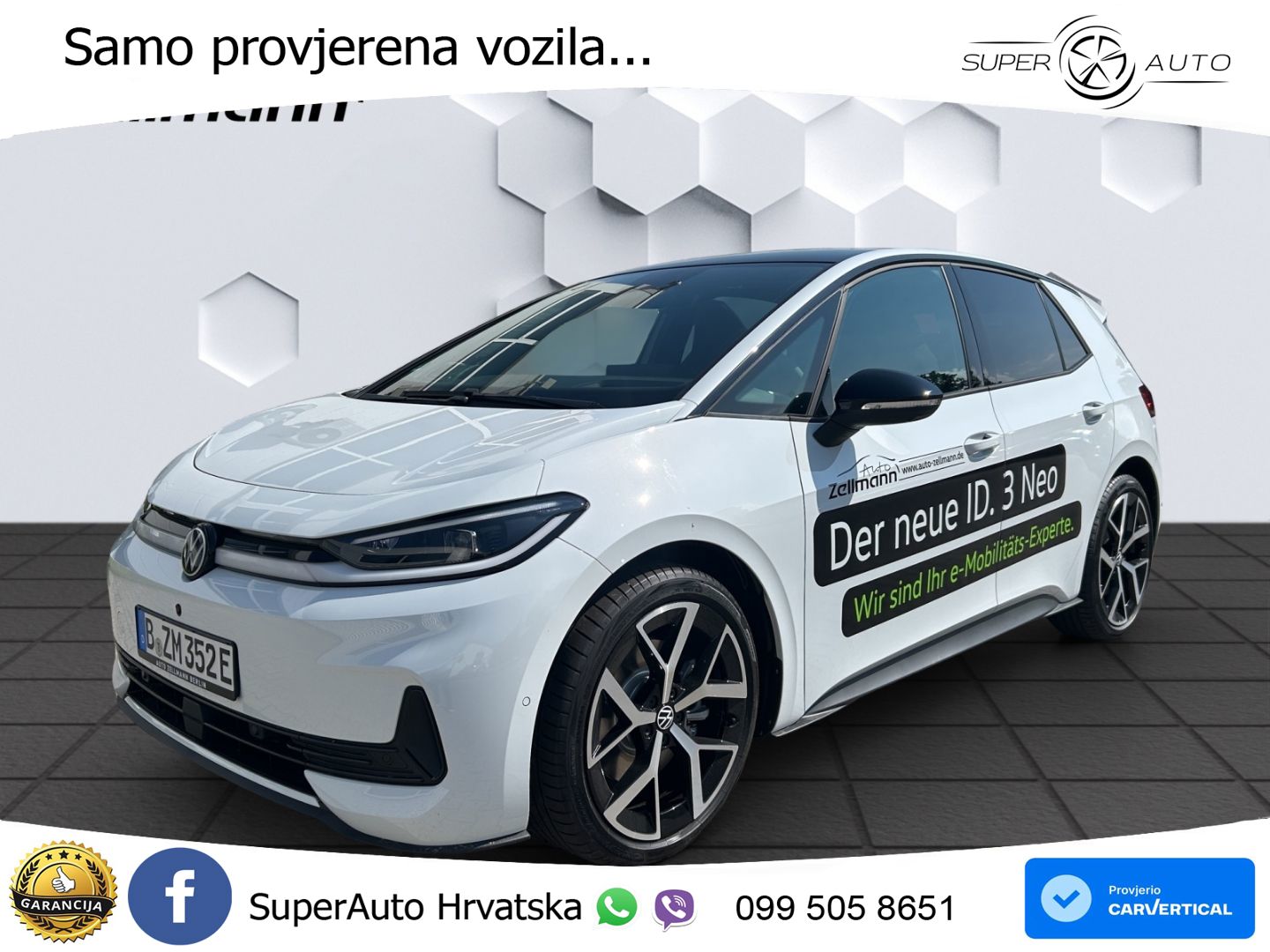 Volkswagen ID.3 79 kWh (231 KS) LED+GR SJED+ACC