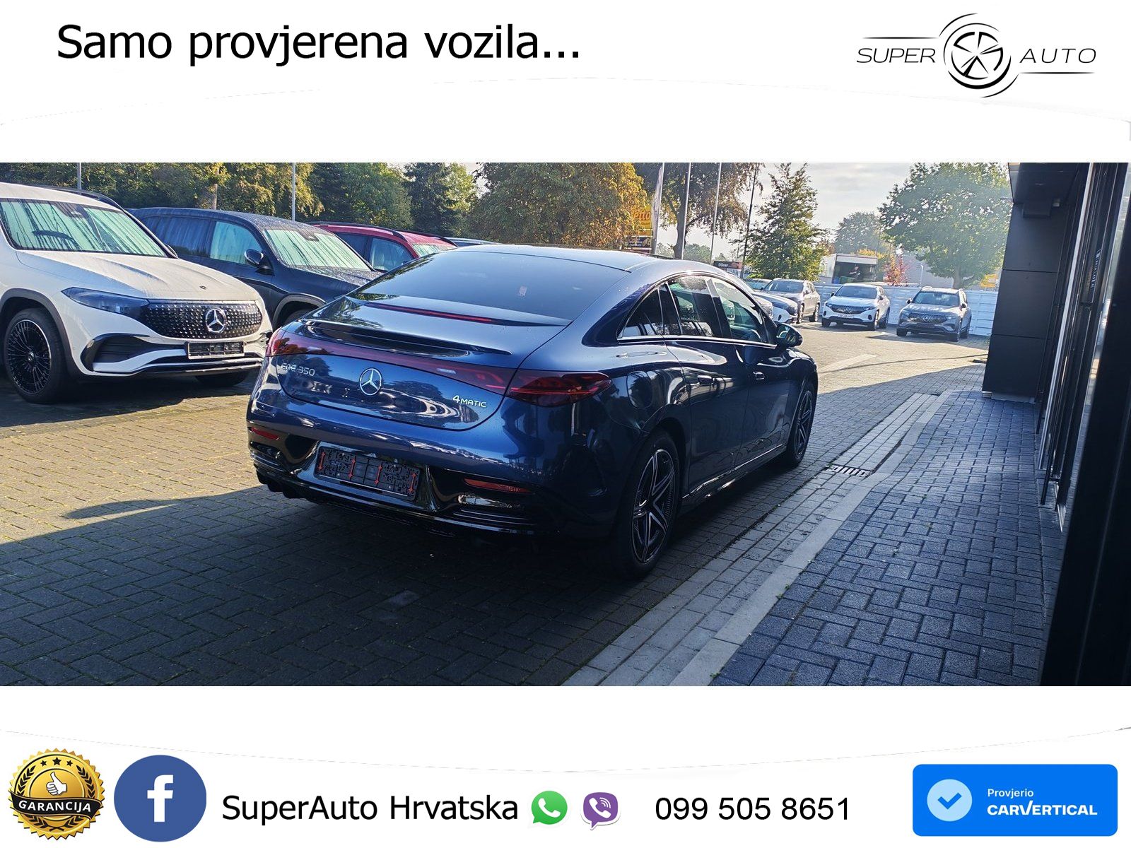 Mercedes EQE 350 98 kWh (292 KS) 4MATIC