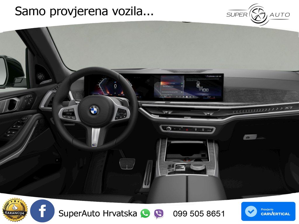 BMW X7 40d (352 KS) xDrive Steptronic ZRAČNI+ACC+GR SJED+KAM+PANO