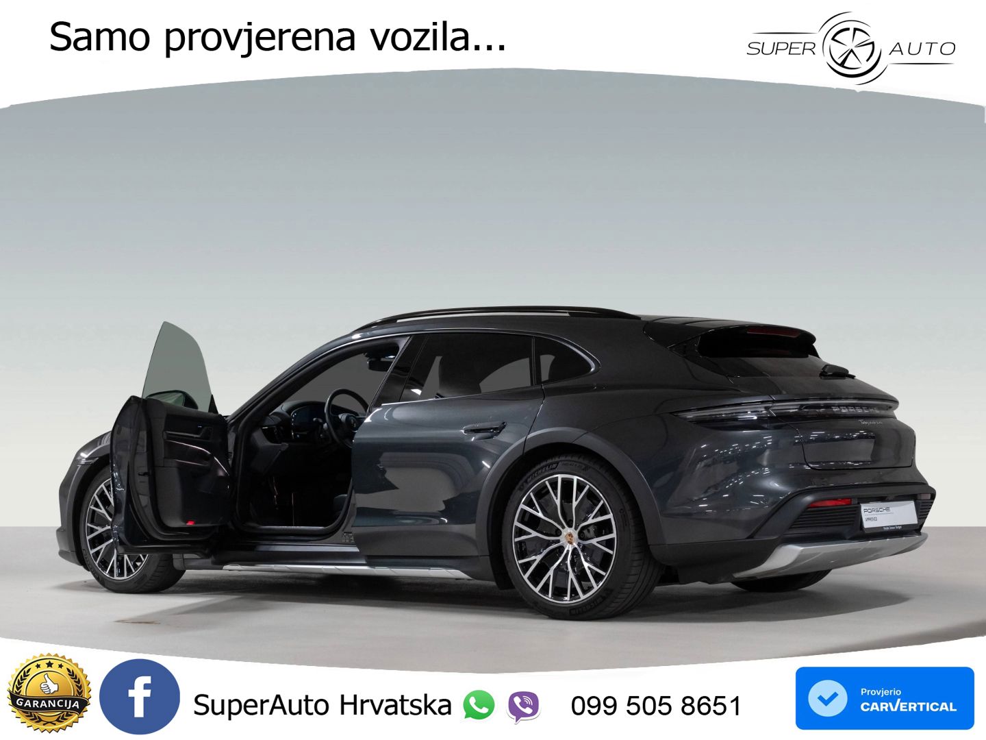 Porsche Taycan Cross Turismo 4 105 kWh (435 KS)