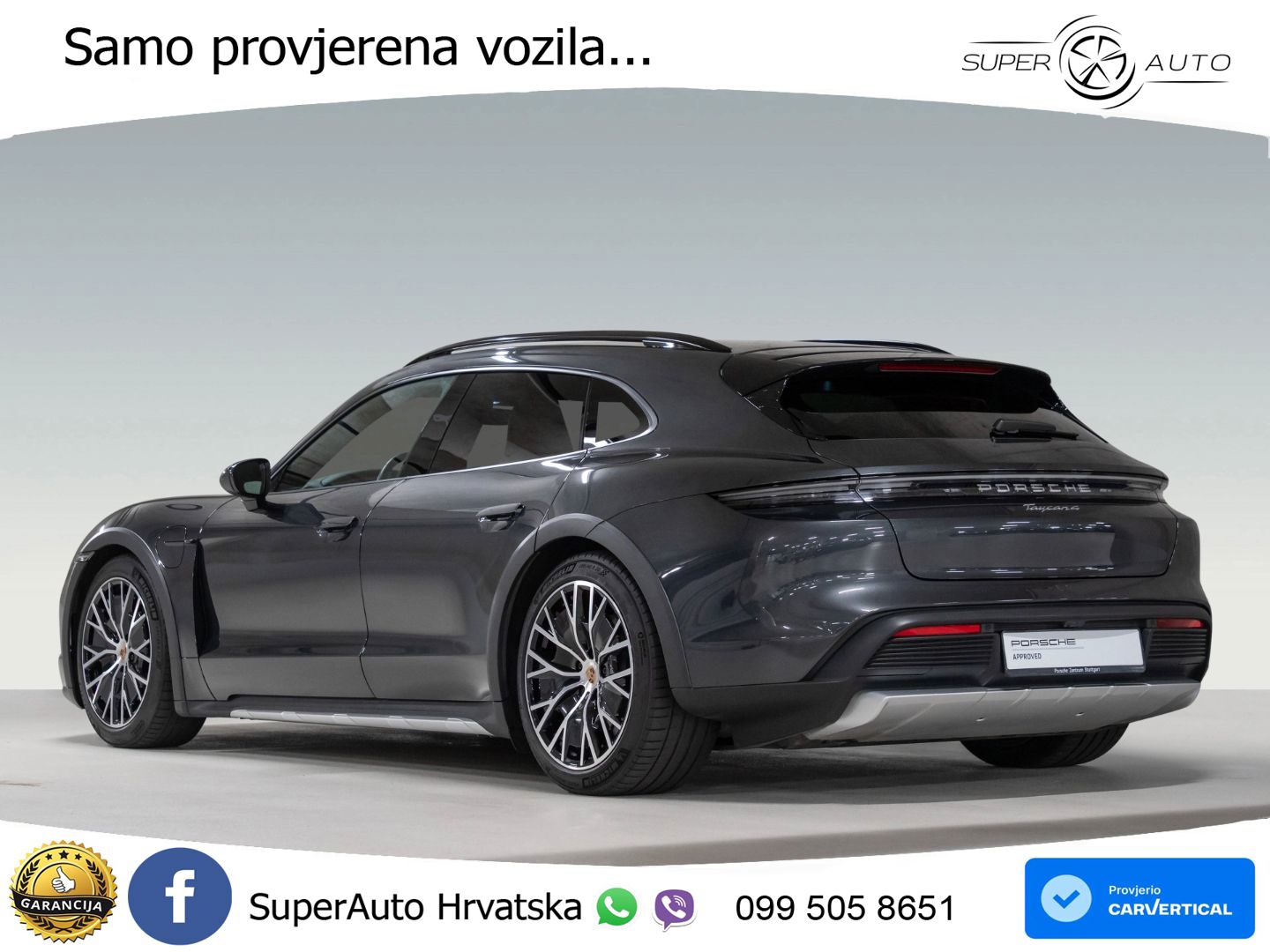 Porsche Taycan Cross Turismo 4 105 kWh (435 KS)