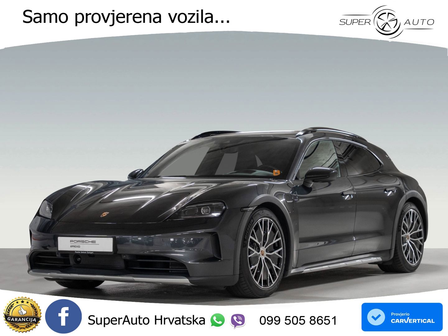 Porsche Taycan Cross Turismo 4 105 kWh (435 KS)