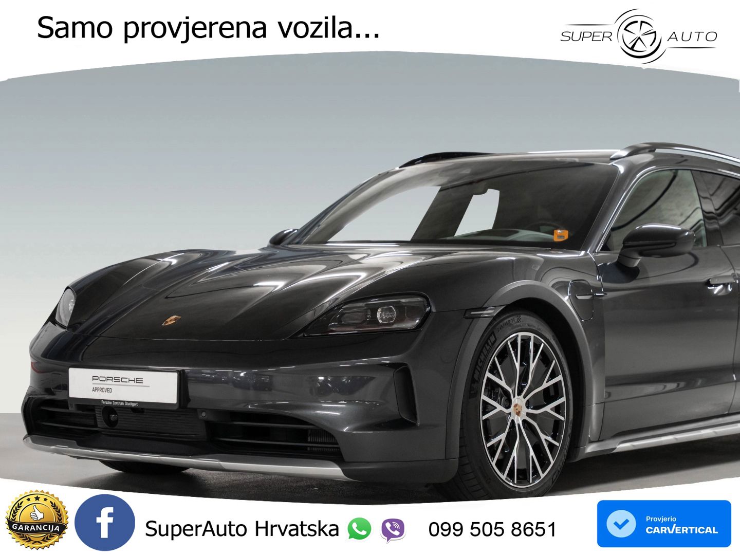 Porsche Taycan Cross Turismo 4 105 kWh (435 KS)