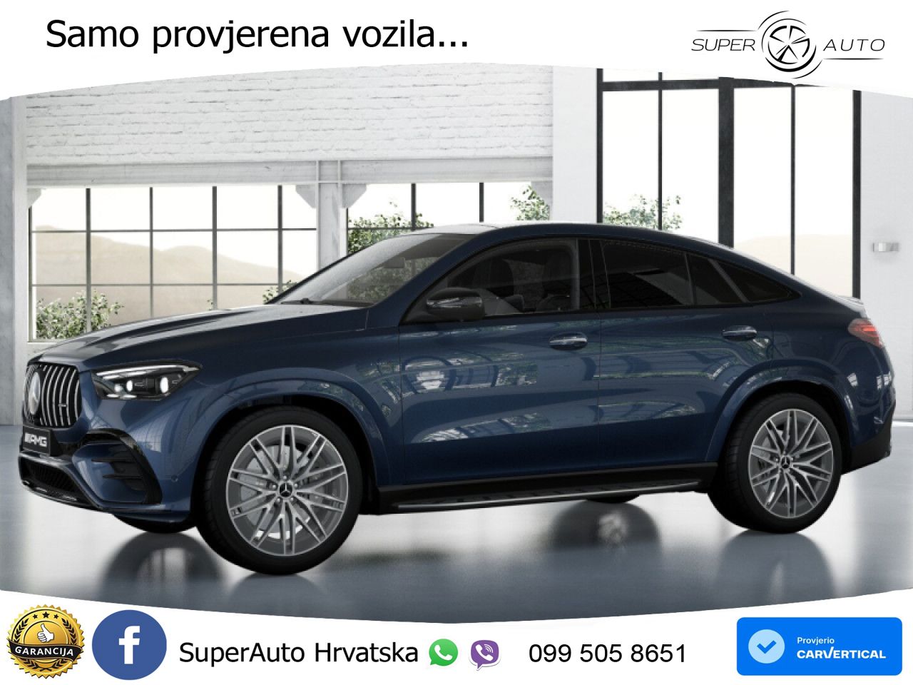 Mercedes AMG GLE Coupe 53 (435 KS) EQ Boost 4MATIC+ AMG SPEEDSHIFT TCT 9G LED+GR SJED+ACC