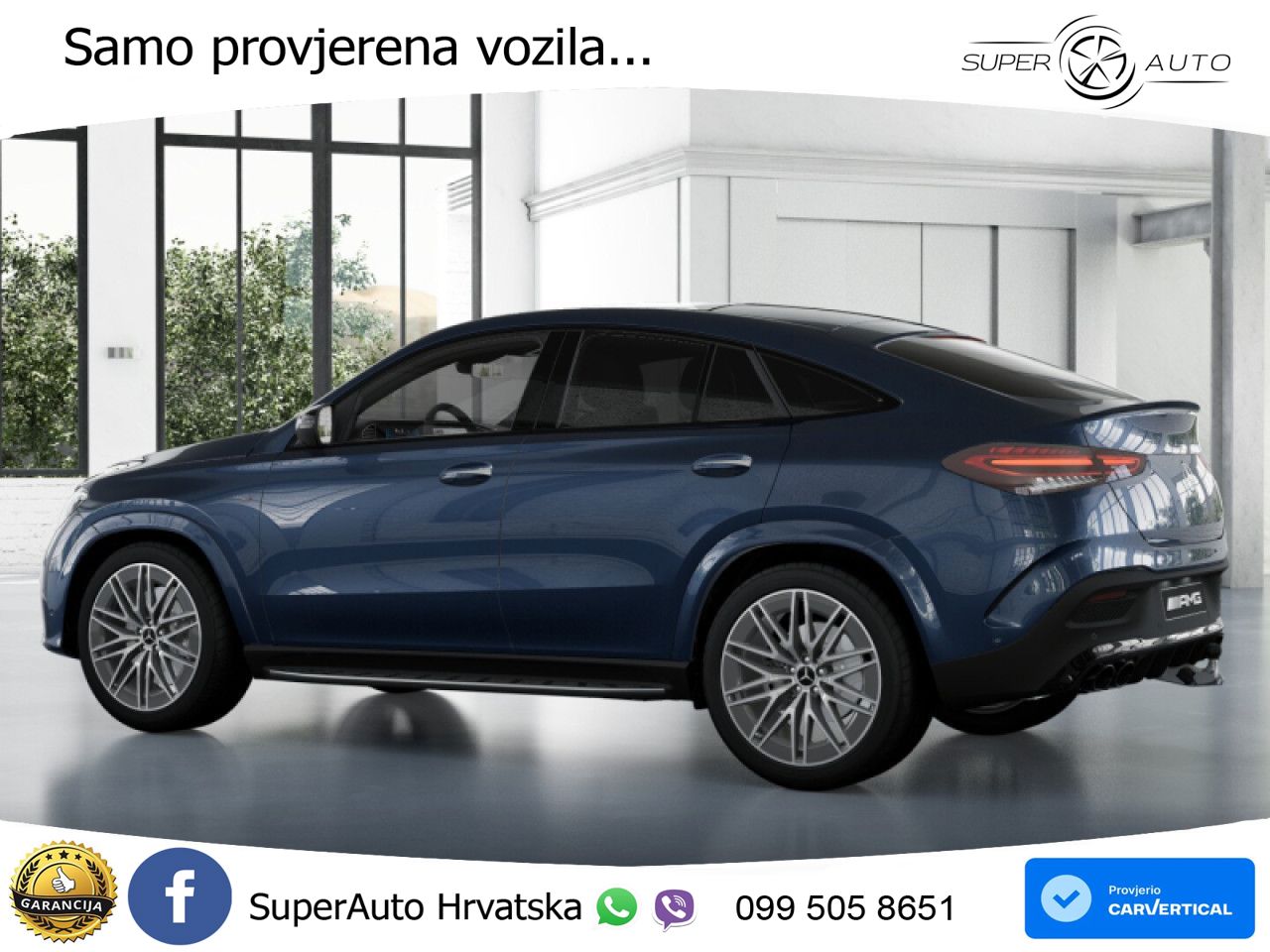 Mercedes AMG GLE Coupe 53 (435 KS) EQ Boost 4MATIC+ AMG SPEEDSHIFT TCT 9G LED+GR SJED+ACC