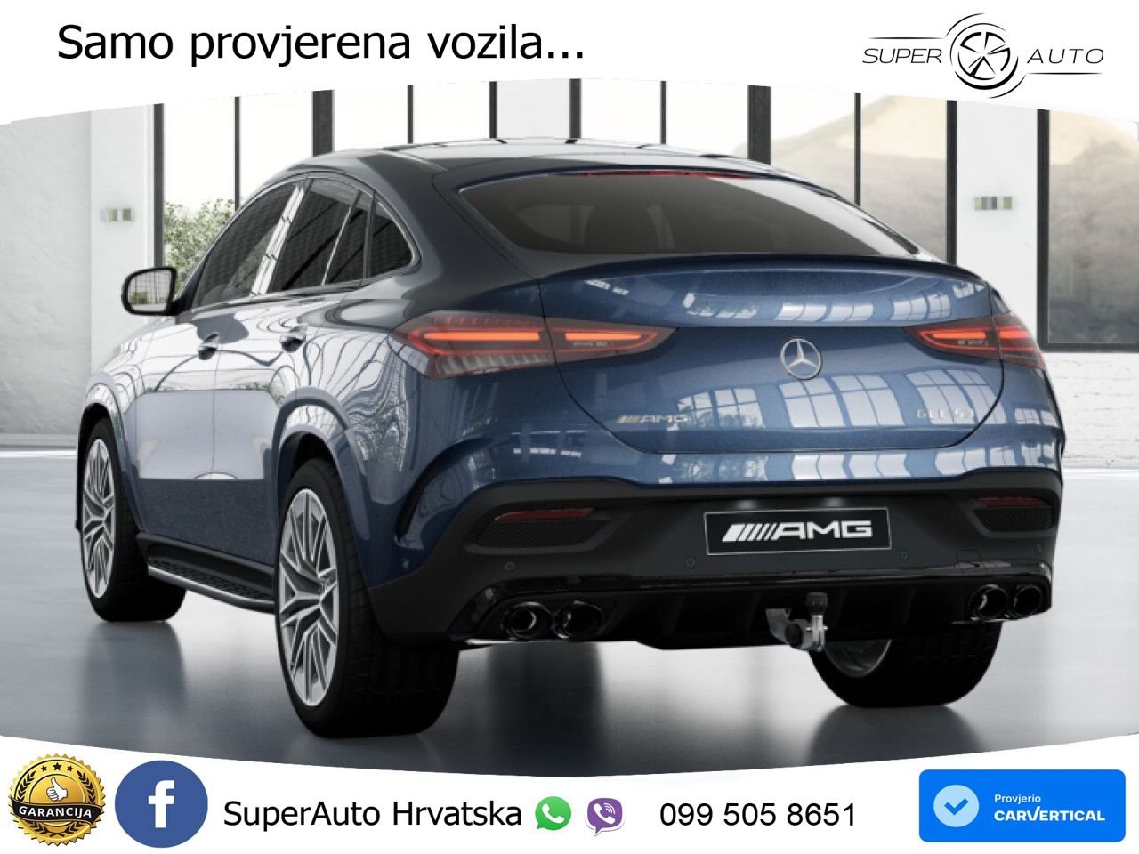 Mercedes AMG GLE Coupe 53 (435 KS) EQ Boost 4MATIC+ AMG SPEEDSHIFT TCT 9G LED+GR SJED+ACC