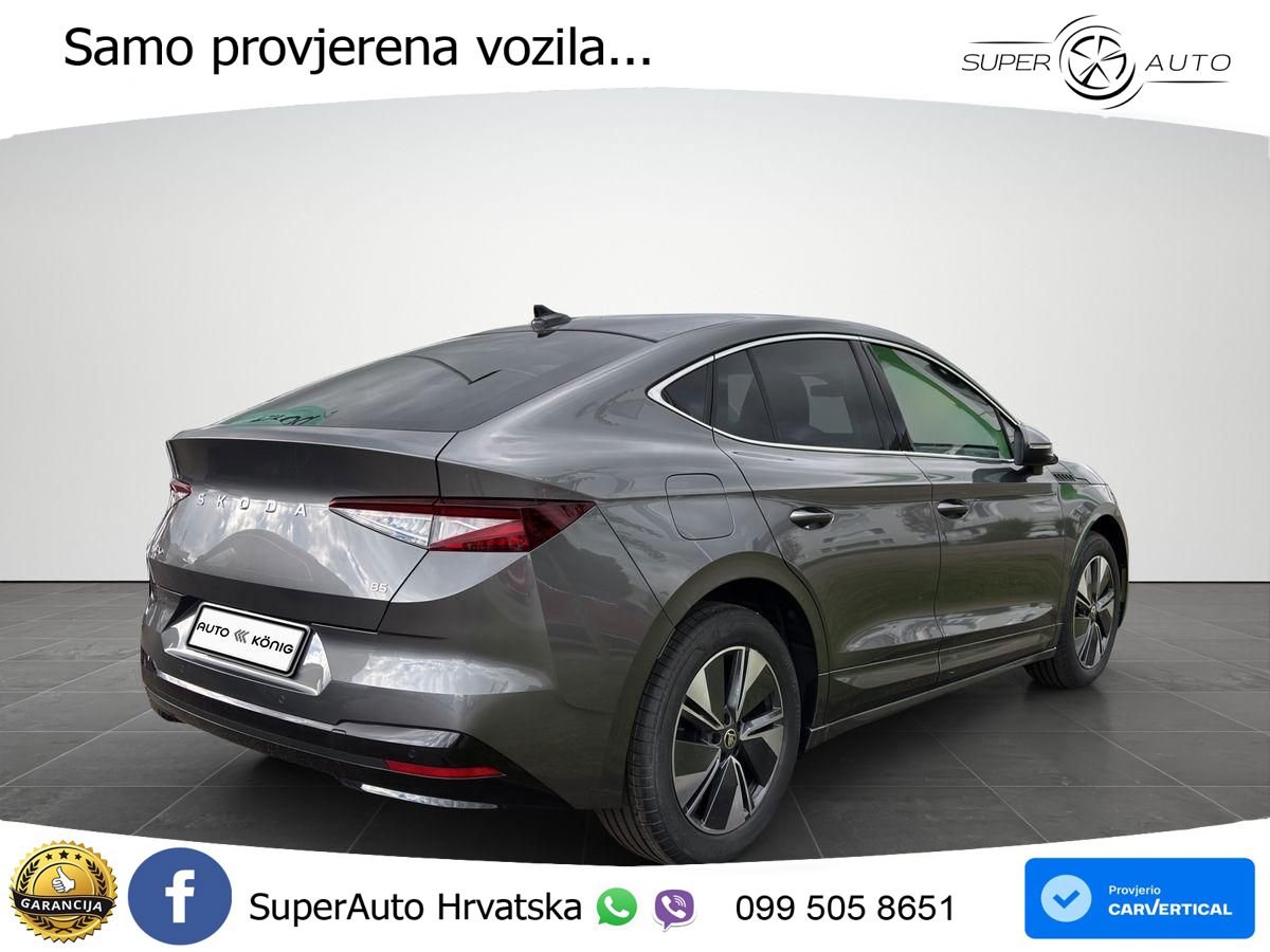 Škoda Enyaq Coupe iV 85 82 kWh (286 KS) LED+GR SJED+ACC