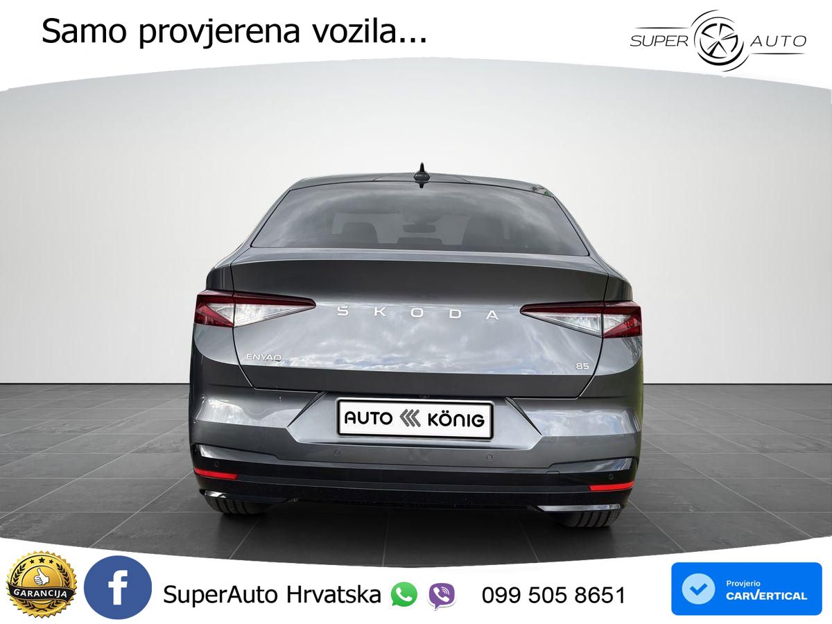 Škoda Enyaq Coupe iV 85 82 kWh (286 KS) LED+GR SJED+ACC