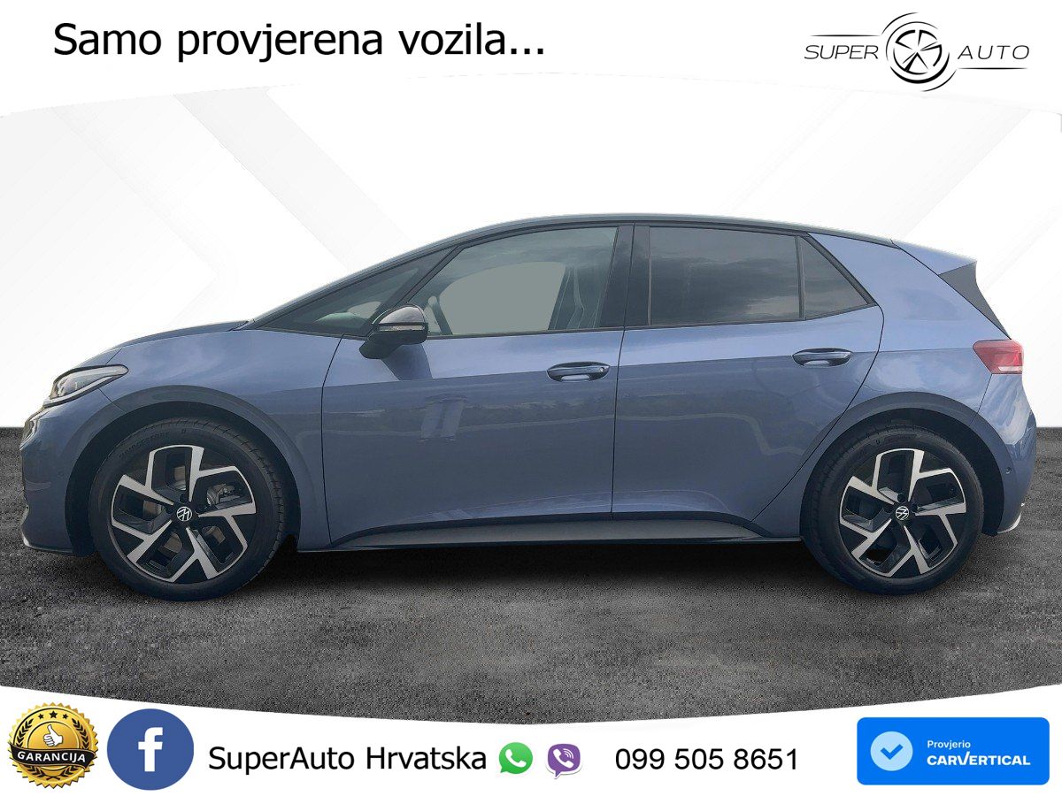 Volkswagen ID.3 58 kWh (190 KS) LED+GR SJED+ACC